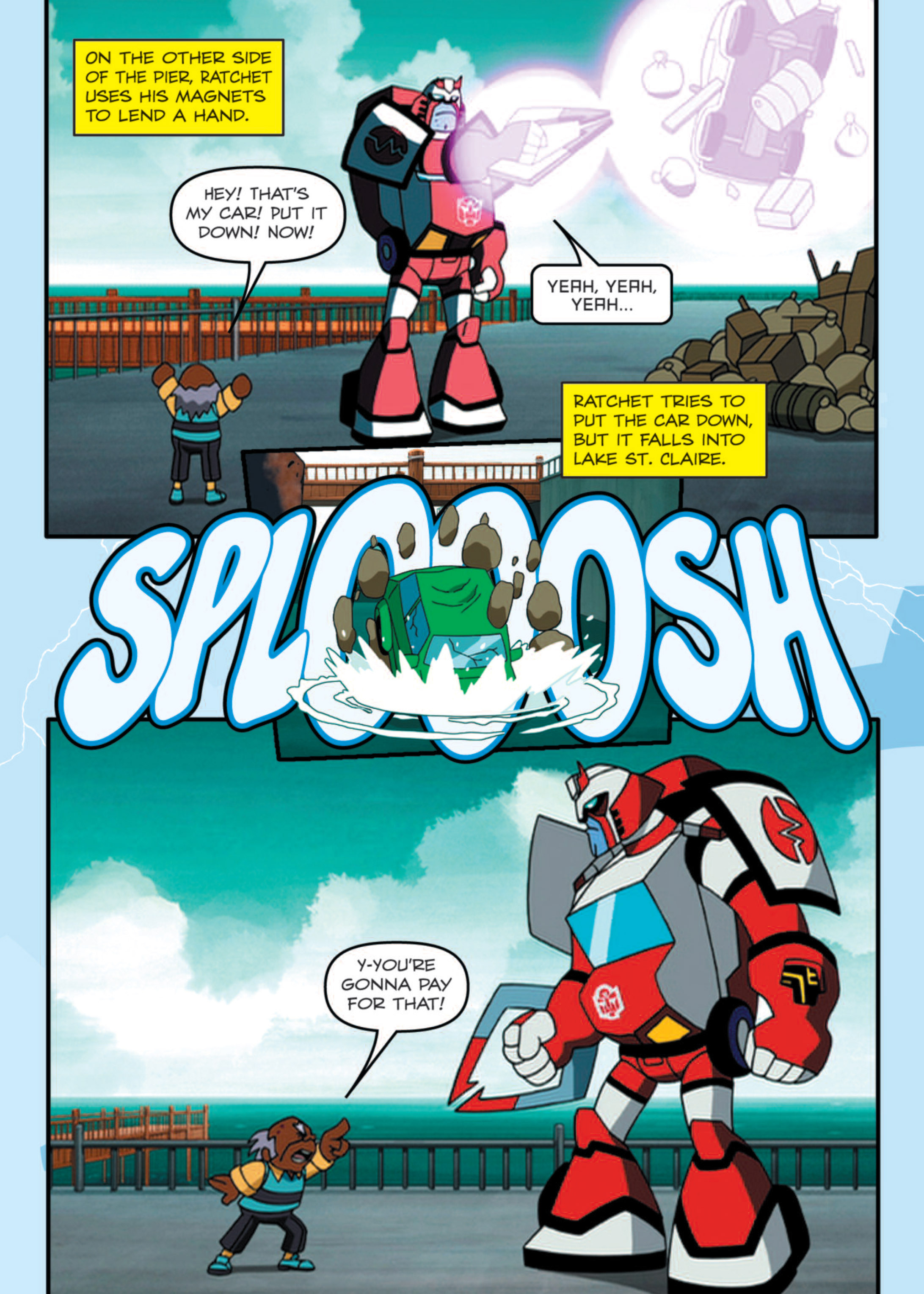 Read online Transformers Animated comic -  Issue #9 - 21