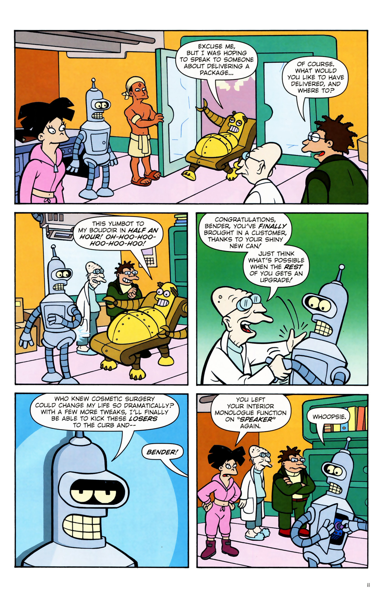 Read online Futurama Comics comic -  Issue #52 - 10