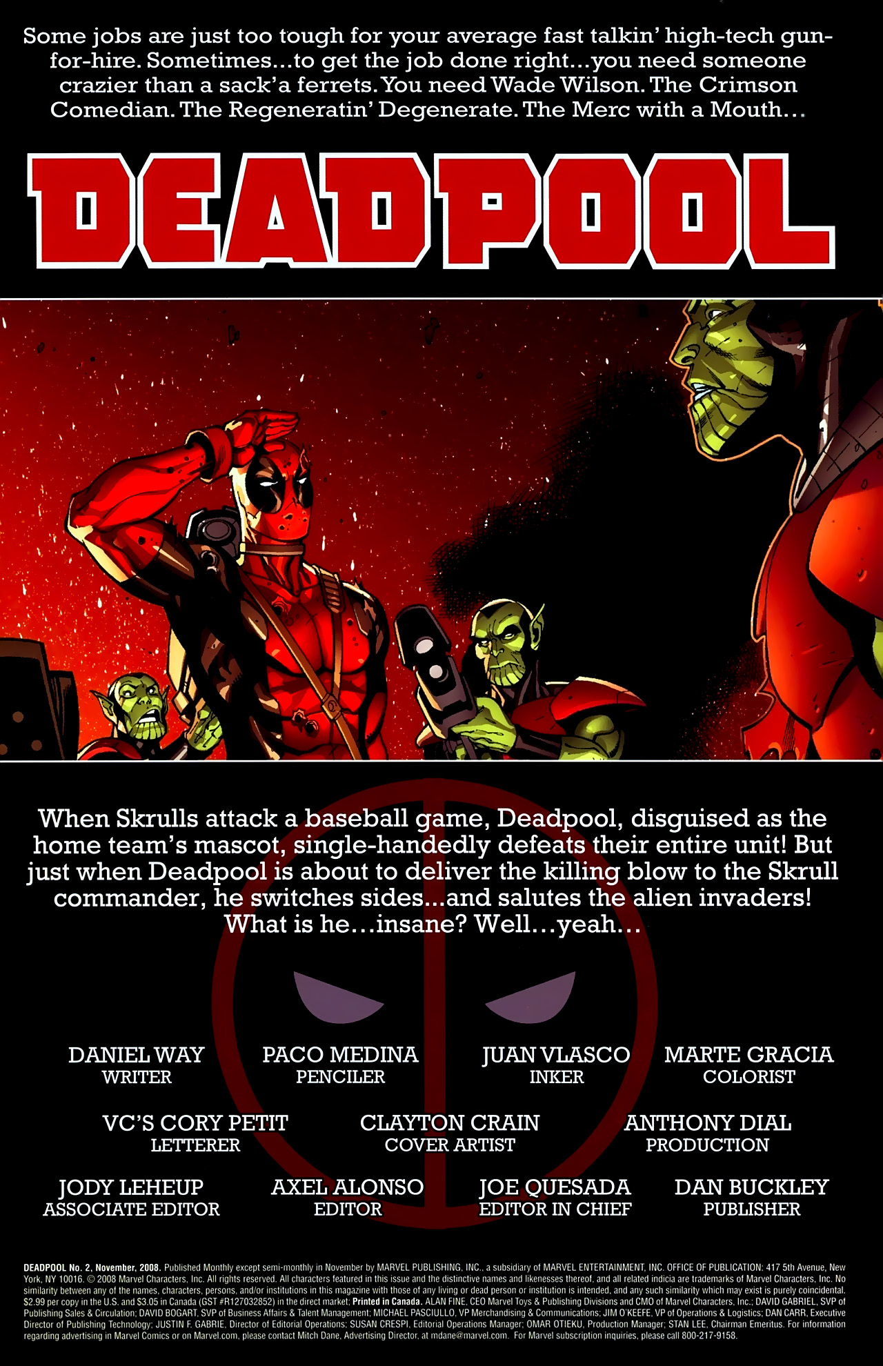 Read online Deadpool (2008) comic -  Issue #2 - 2