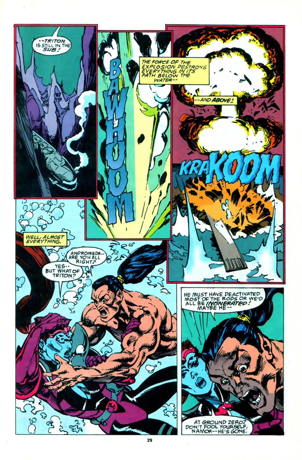 Read online Namor, The Sub-Mariner comic -  Issue #59 - 22