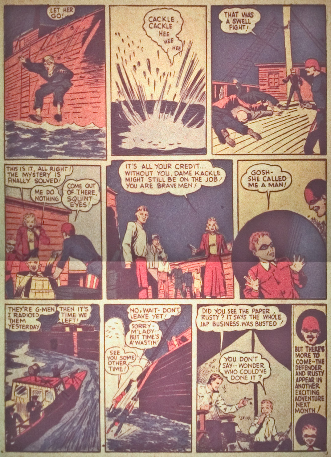 Read online USA Comics comic -  Issue #1 - 22