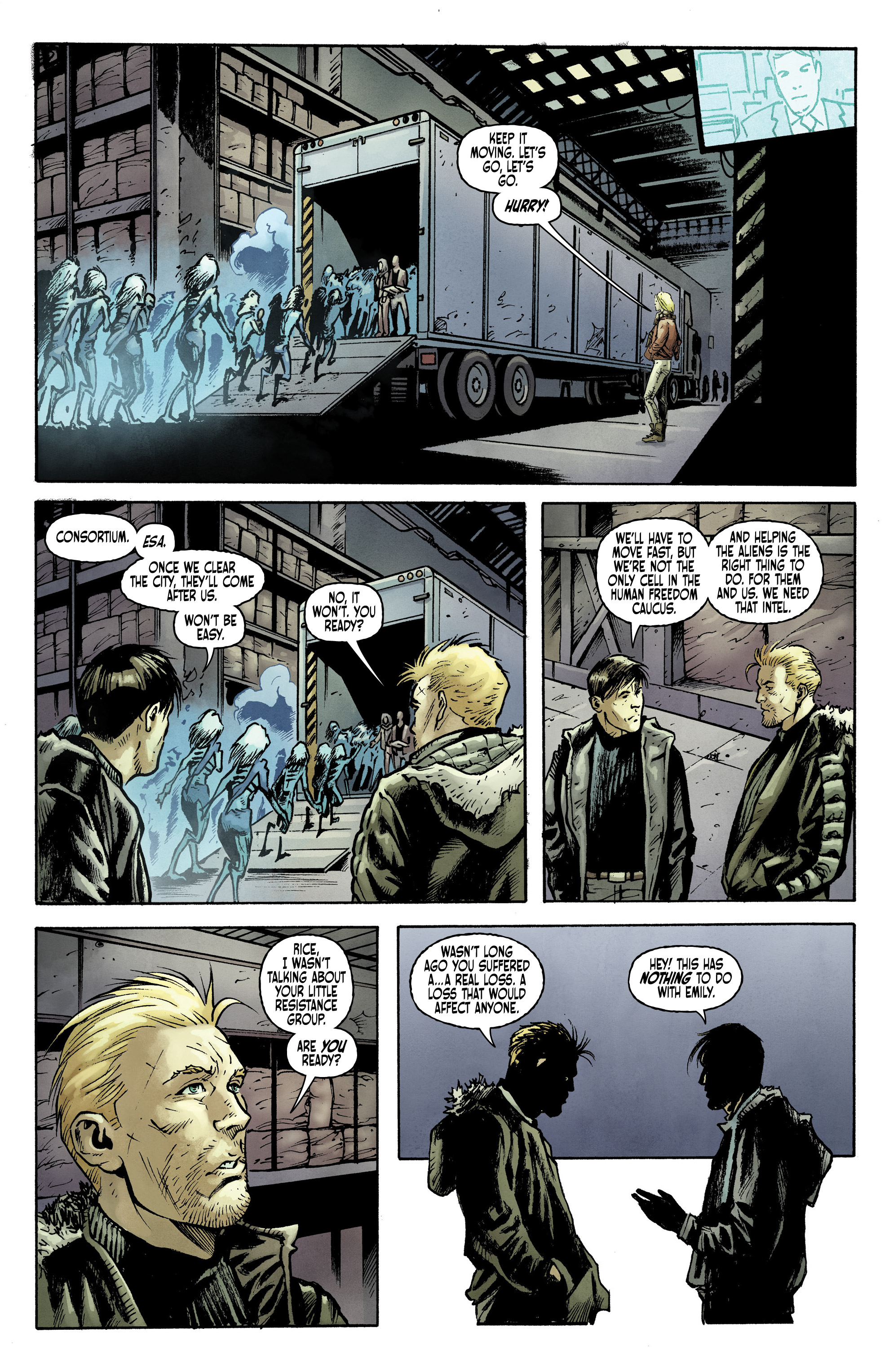 Read online Port of Earth comic -  Issue #12 - 8