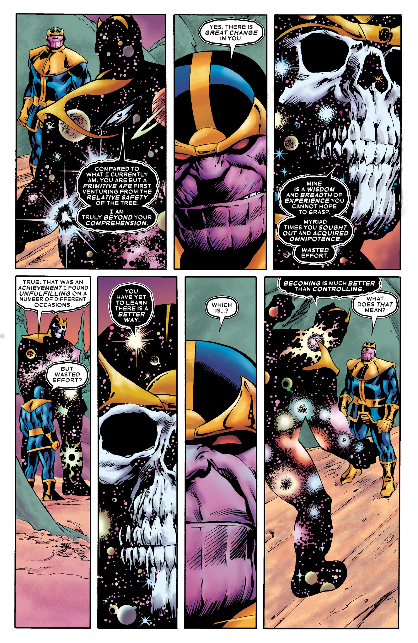 Read online Thanos: The Infinity Siblings comic -  Issue # TPB - 89