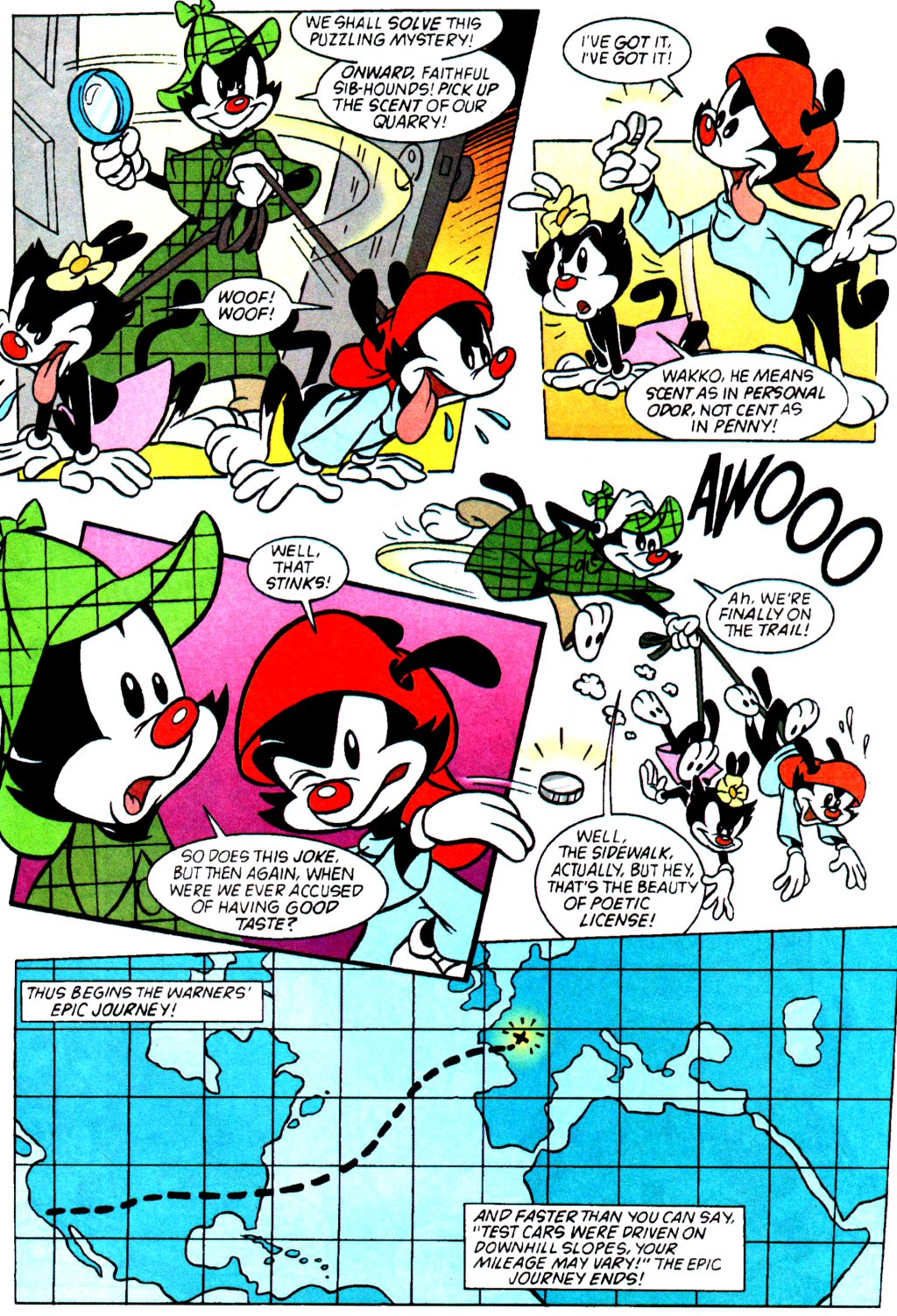 Read online Animaniacs comic -  Issue #7 - 16