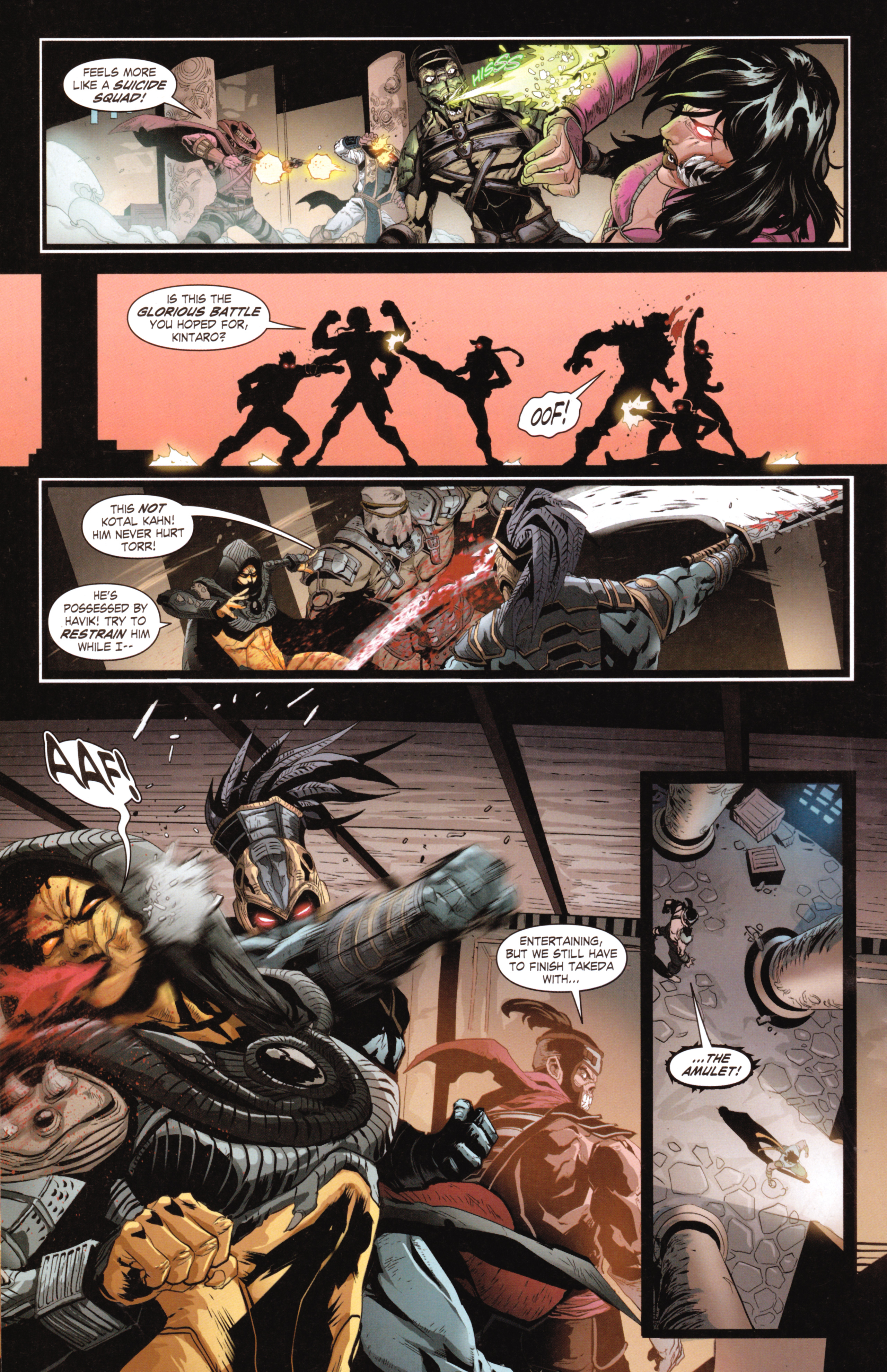 Read online Mortal Kombat X [II] comic -  Issue #11 - 22