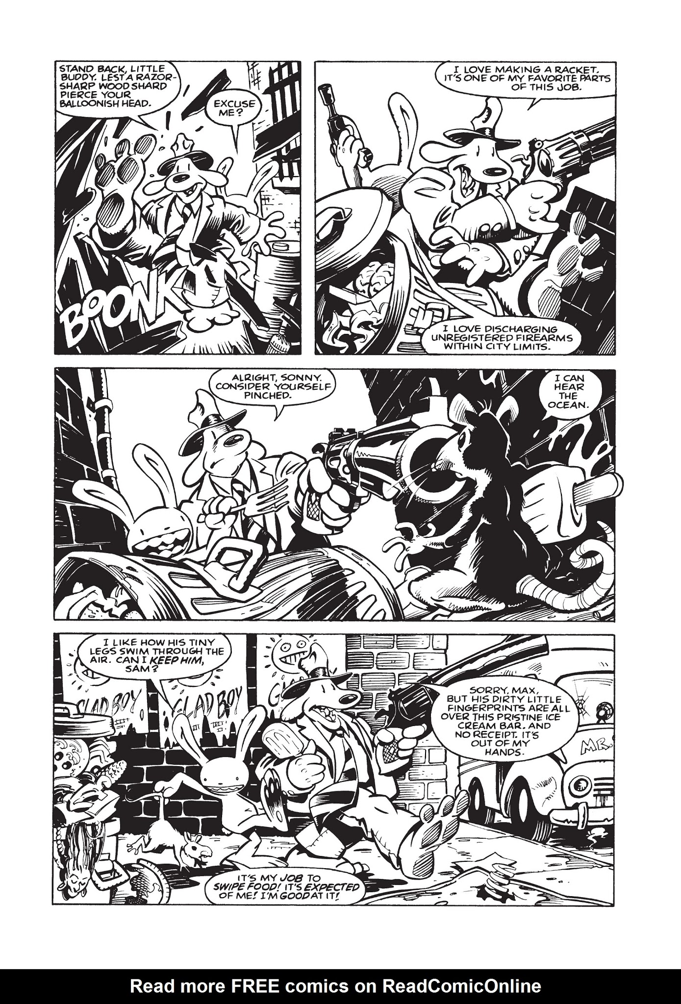 Read online Sam & Max Surfin' The Highway comic -  Issue # TPB - 89