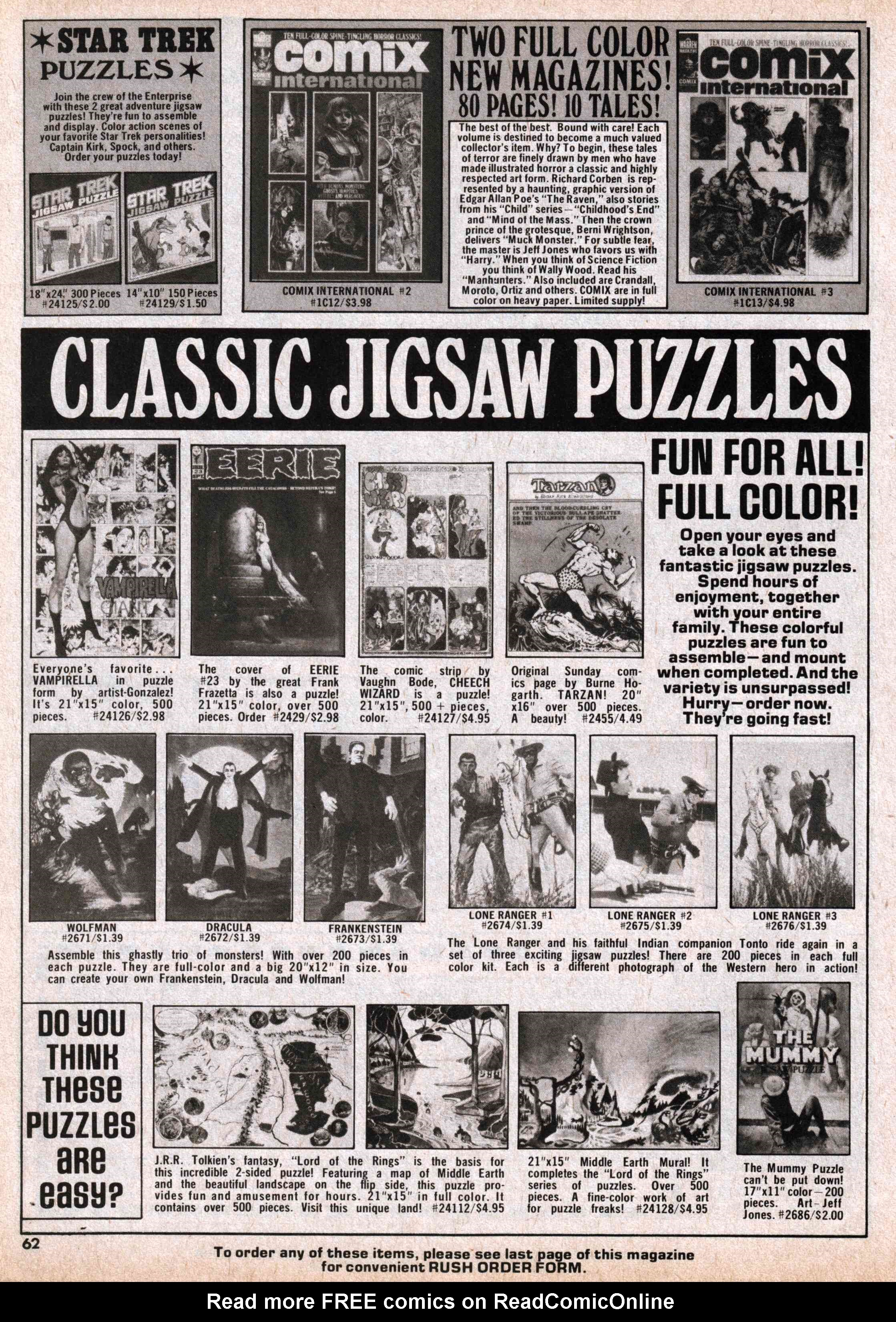 Read online Vampirella (1969) comic -  Issue #57 - 62