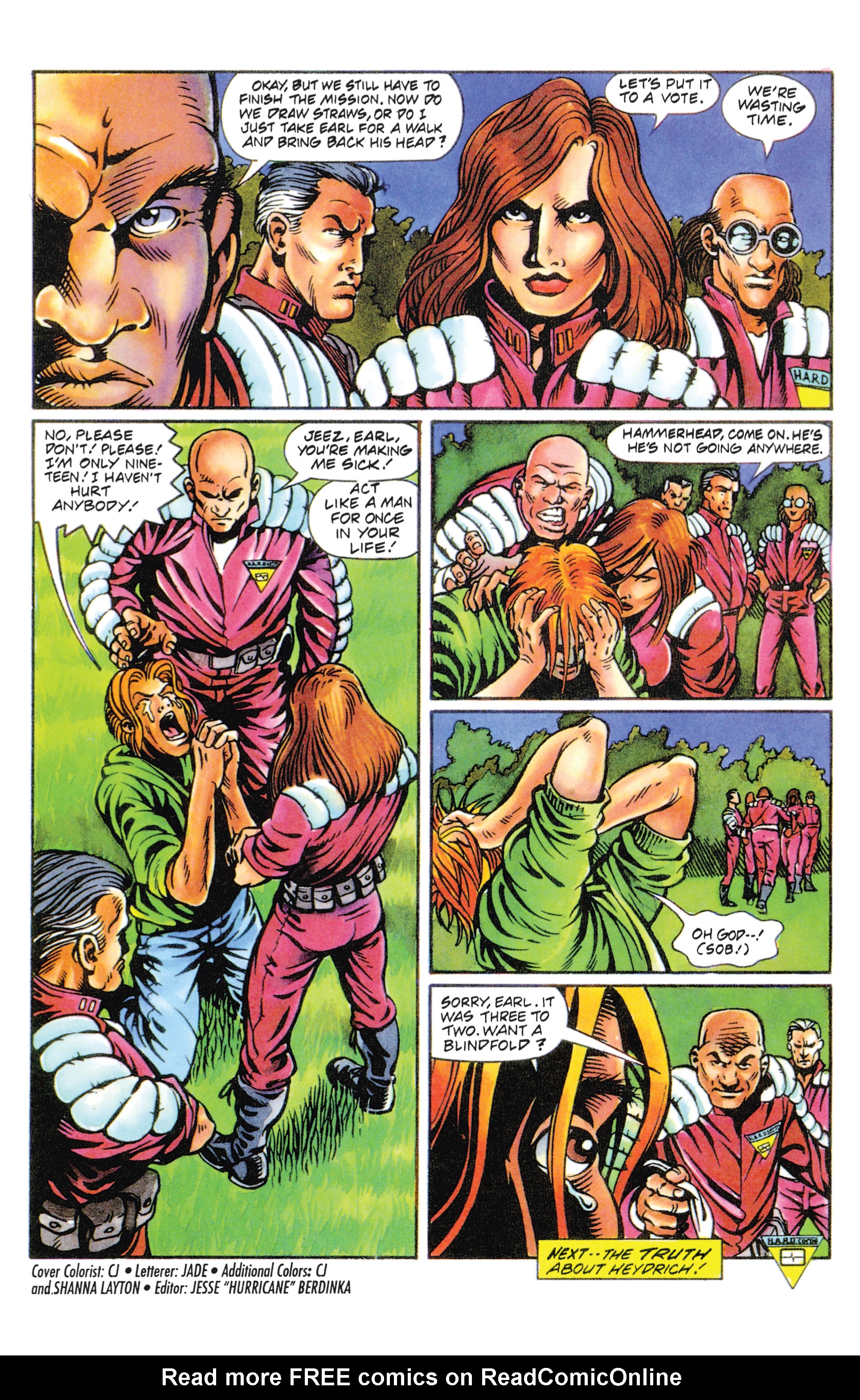 Read online H.A.R.D. Corps comic -  Issue #25 - 22