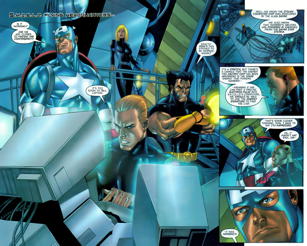 Read online Wolverine/Captain America comic -  Issue #4 - 4