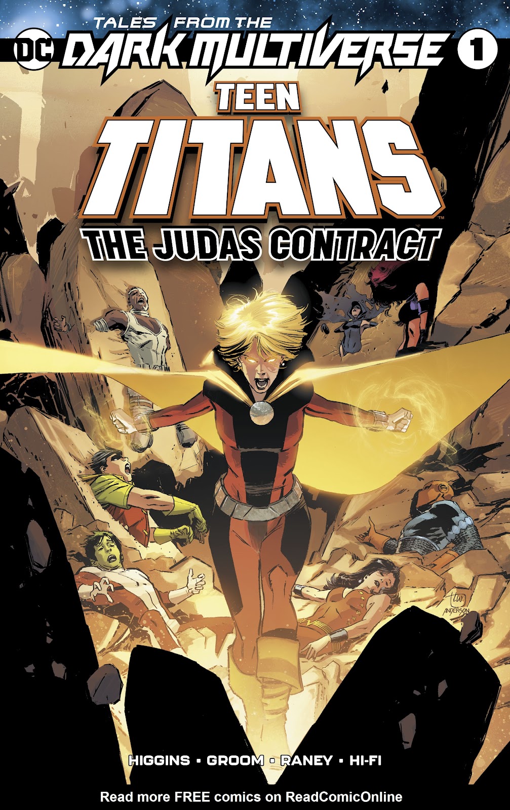 Tales From the Dark Multiverse: Teen Titans: The Judas Contract issue Full - Page 1