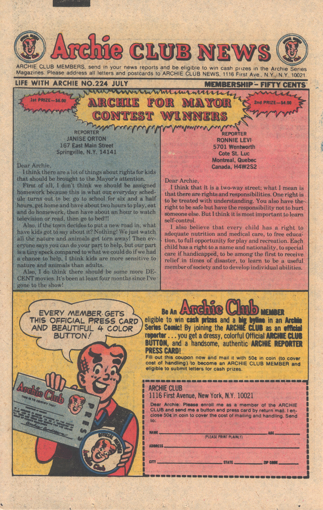 Read online Life With Archie (1958) comic -  Issue #224 - 26