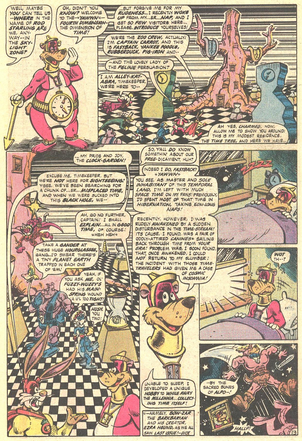 Read online Captain Carrot and His Amazing Zoo Crew! comic -  Issue #8 - 14
