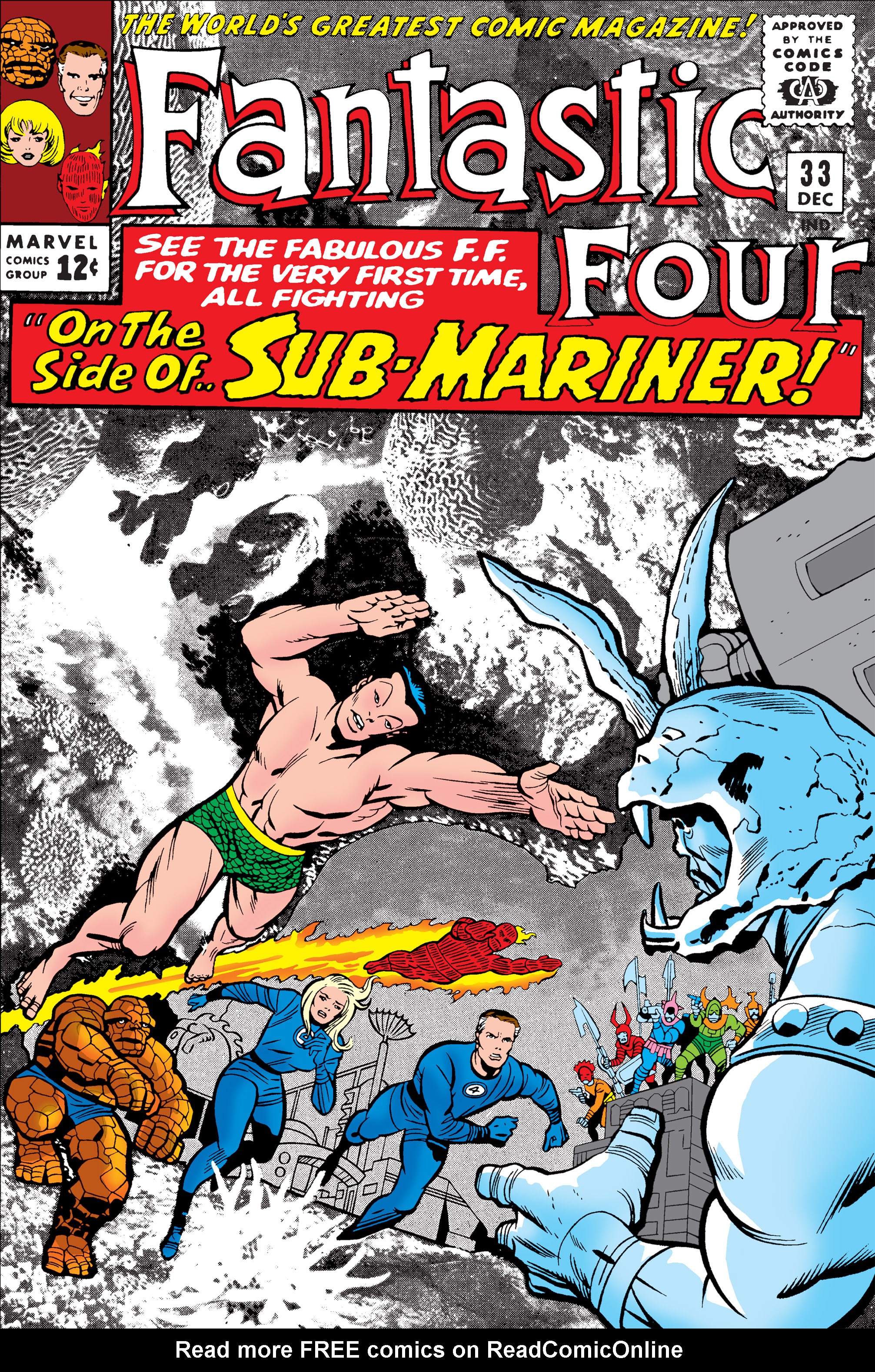 Read online Fantastic Four (1961) comic -  Issue #33 - 1