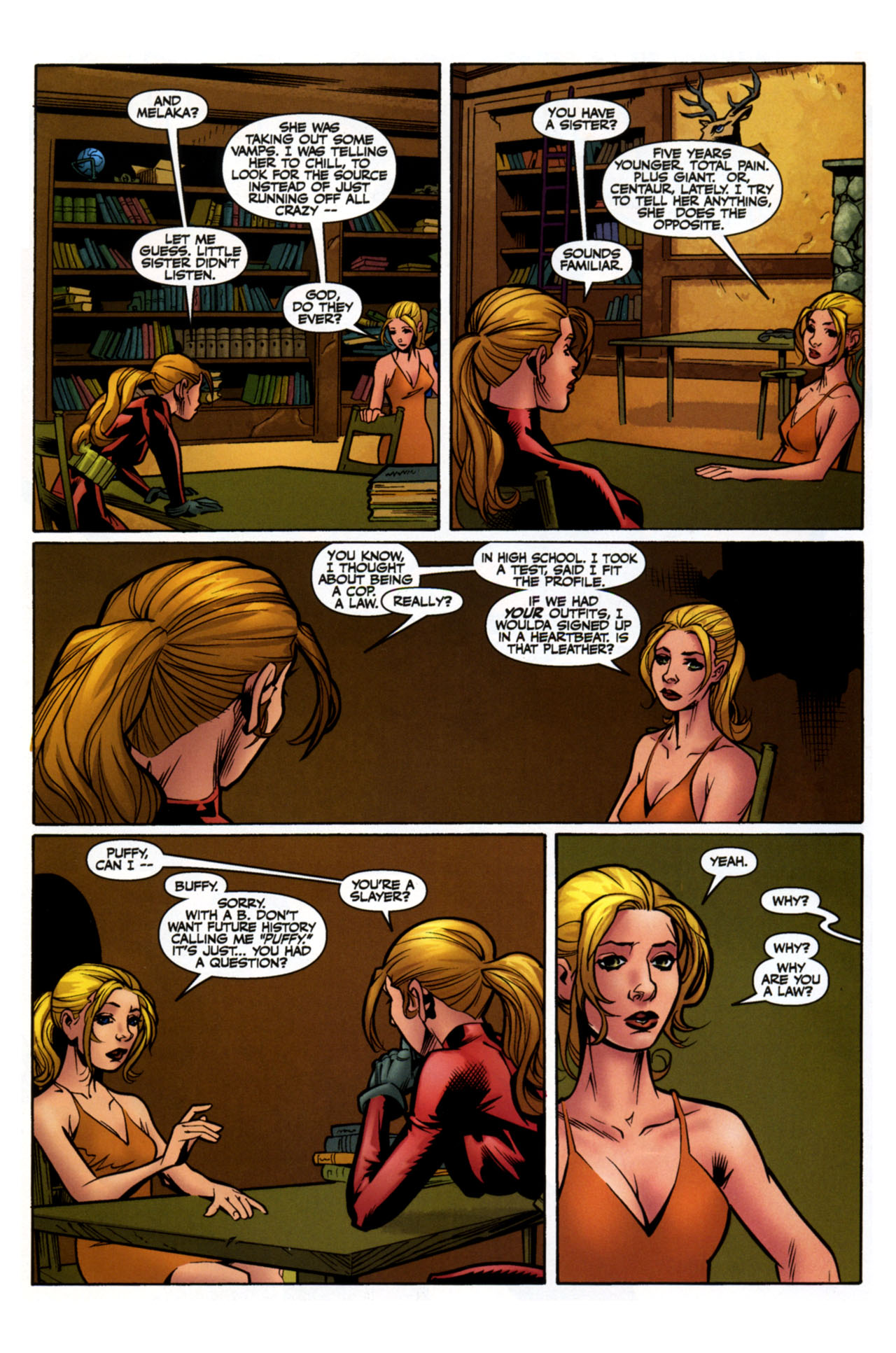 Read online Buffy the Vampire Slayer Season Eight comic -  Issue #18 - 24