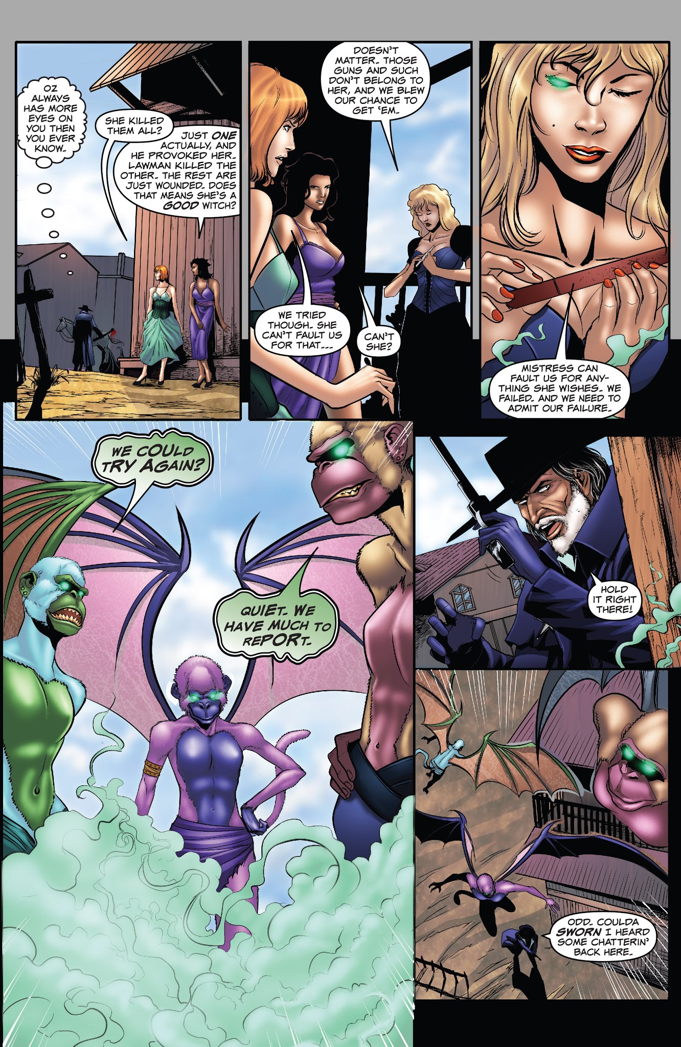 Read online Legend of Oz: The Wicked West (2015) comic -  Issue #2 - 5