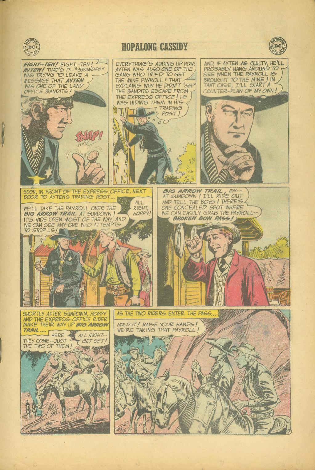 Read online Hopalong Cassidy comic -  Issue #105 - 19