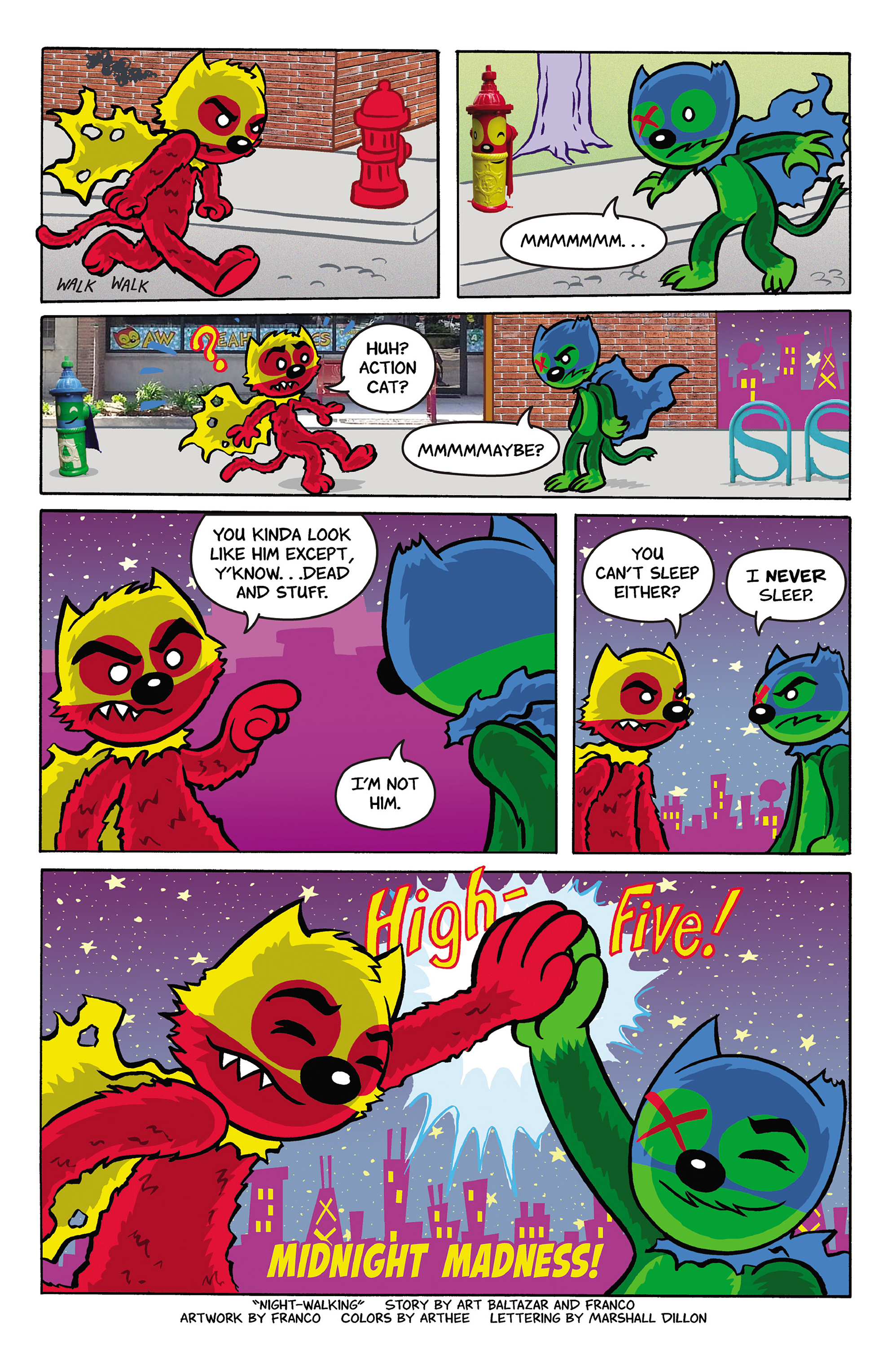 Read online Aw Yeah Comics: Action Cat & Adventure Bug comic -  Issue #2 - 9