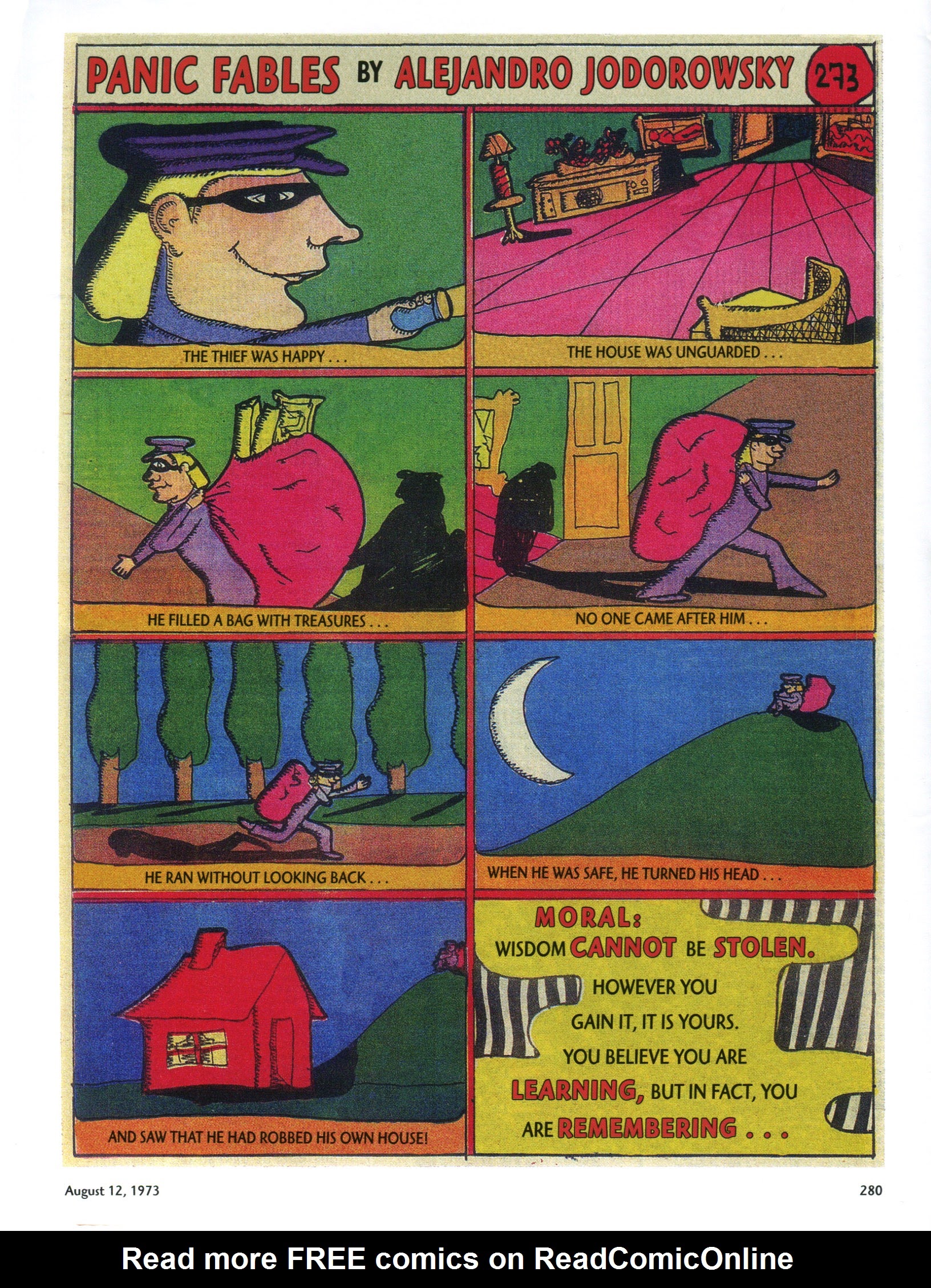 Read online The Panic Fables: Mystic Teachings and Initiatory Tales comic -  Issue # TPB (Part 3) - 96