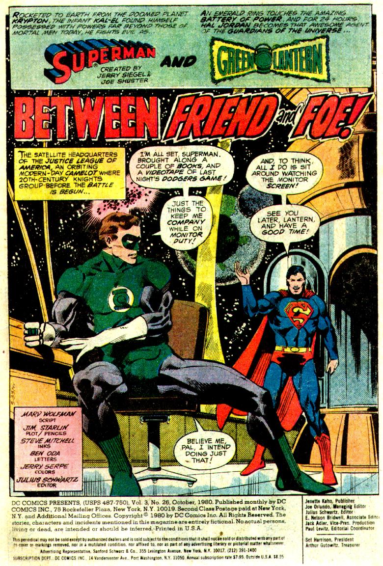 Read online DC Comics Presents comic -  Issue #26 - 2