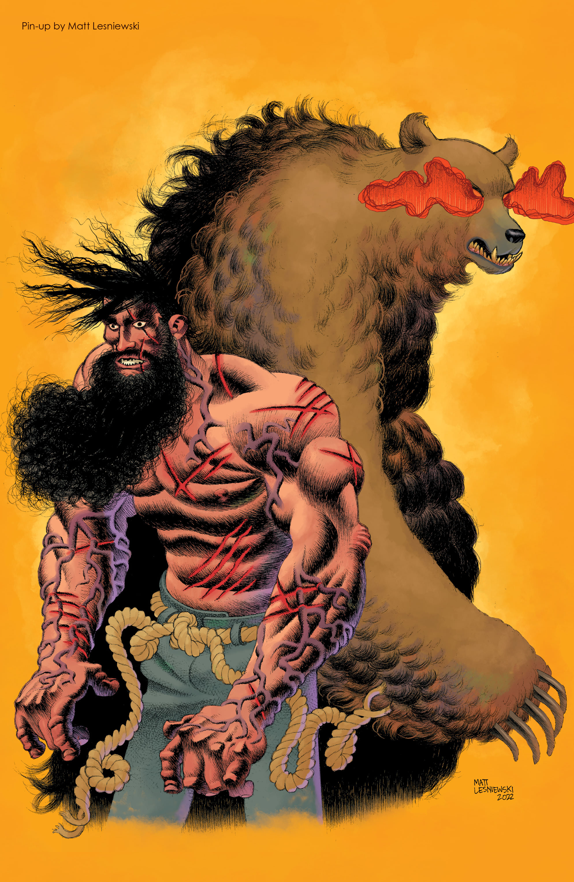 Read online Shirtless Bear-Fighter! 2 comic -  Issue #7 - 45