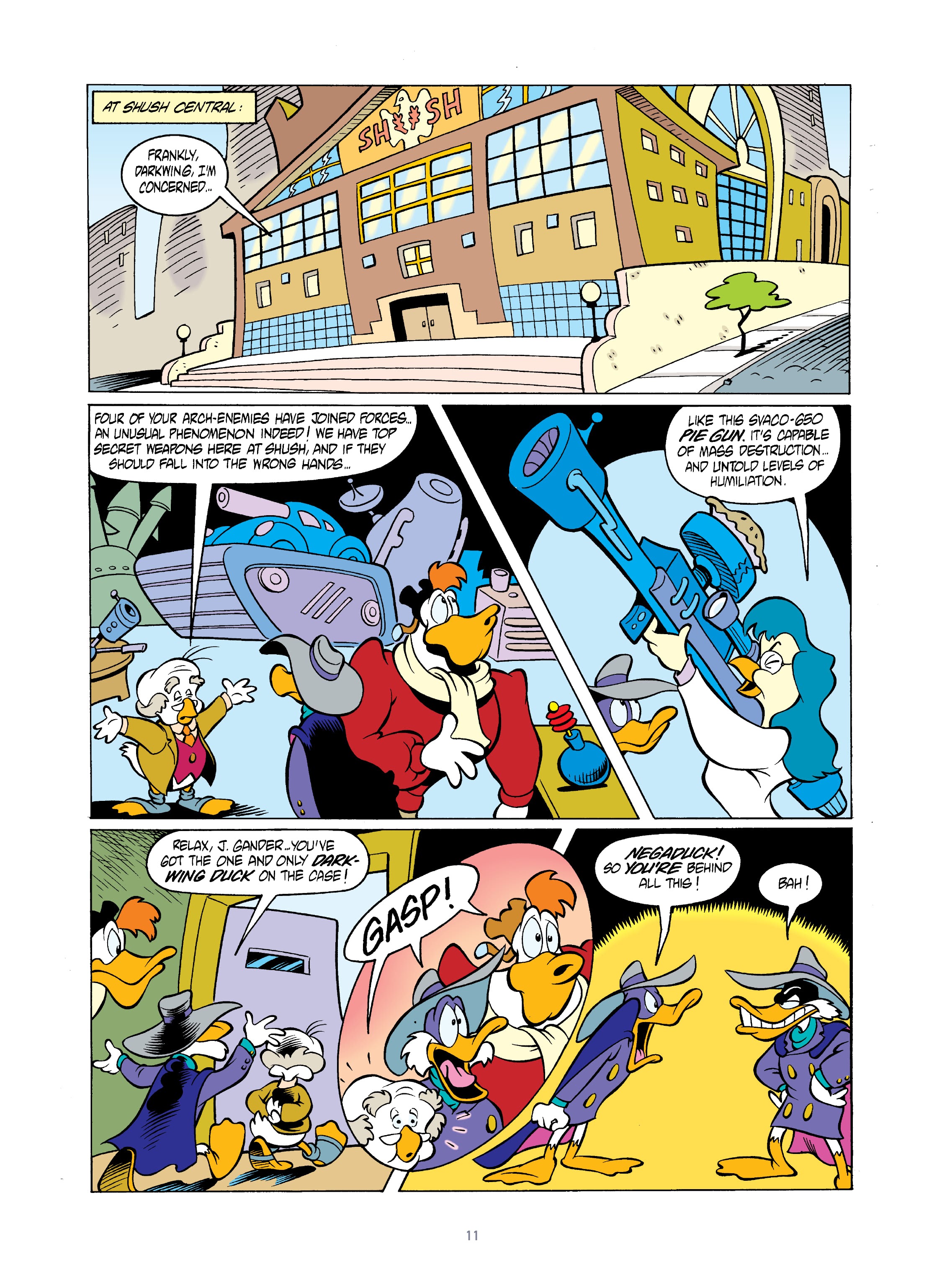 Read online Darkwing Duck: Just Us Justice Ducks comic -  Issue # TPB (Part 1) - 16