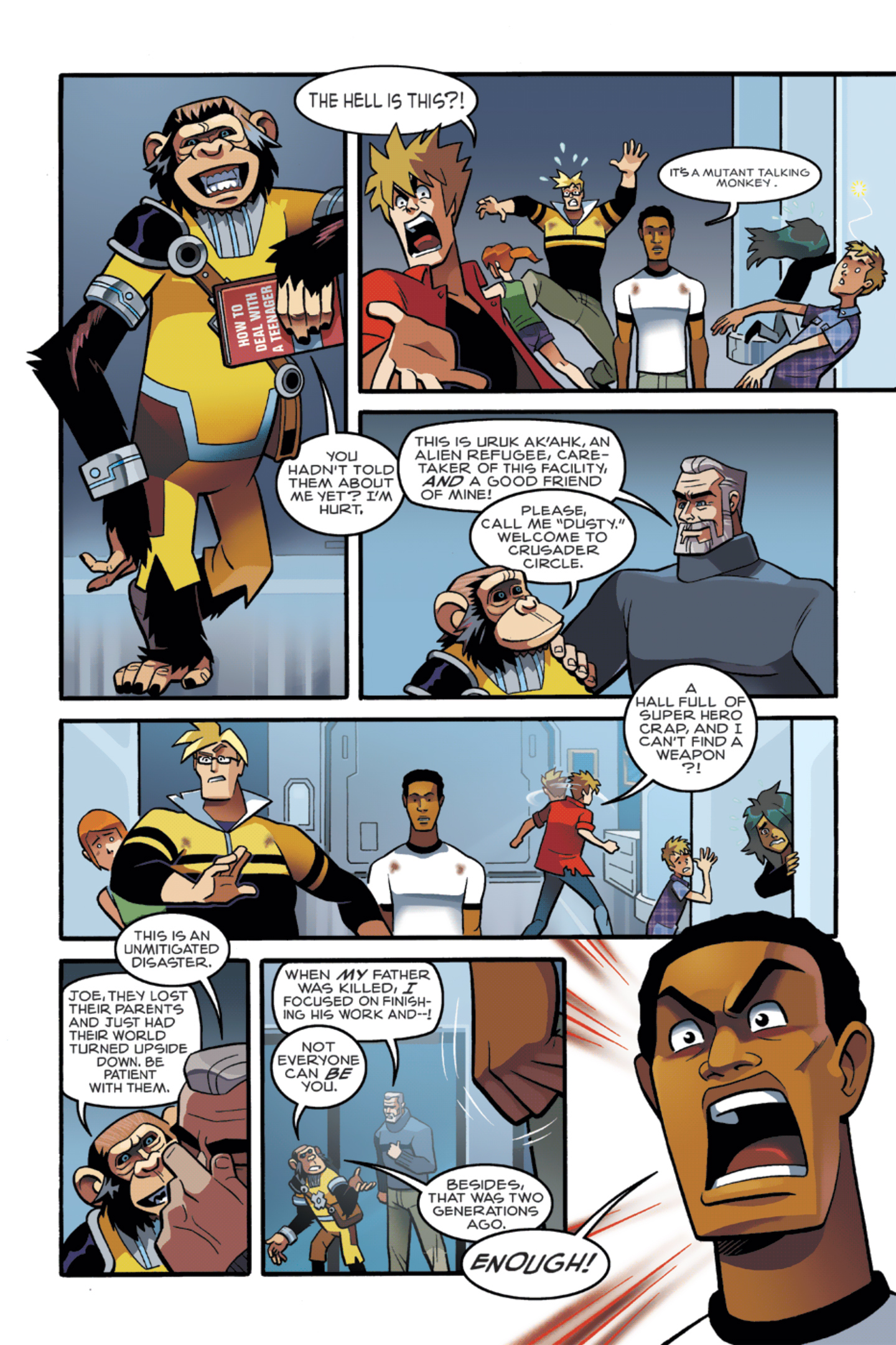 Read online New Crusaders: Rise Of The Heroes comic -  Issue #2 - Act III - 4