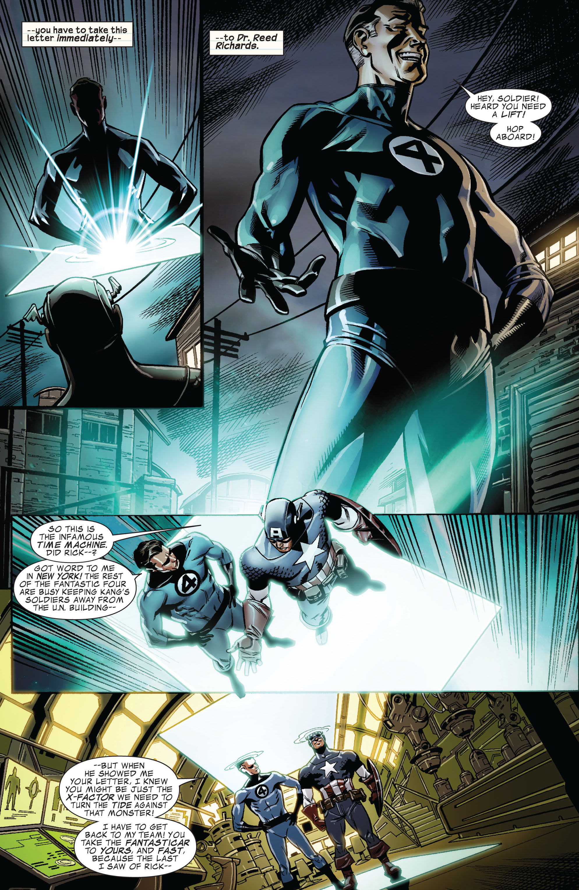 Captain America: Man Out of Time 5 Page 14