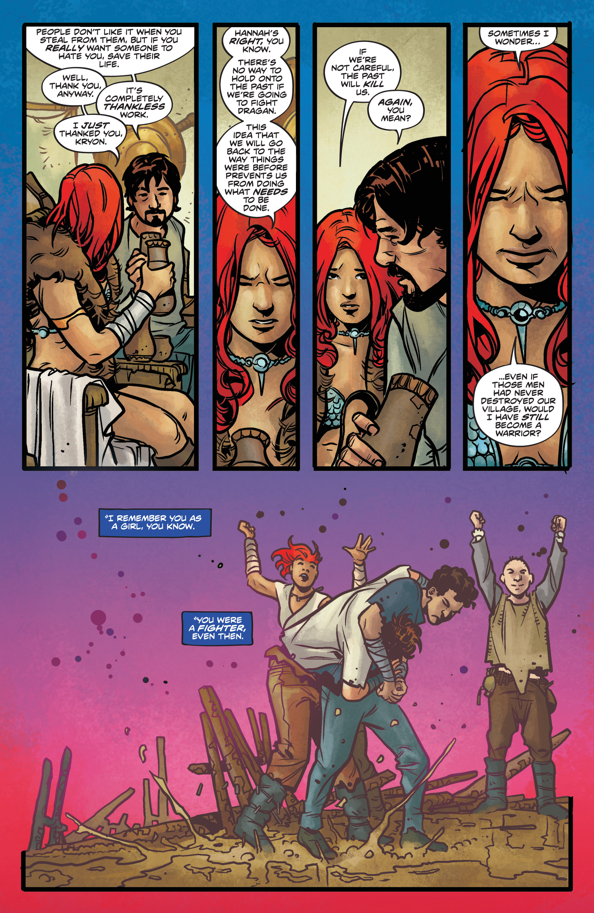 Read online Red Sonja (2019) comic -  Issue #5 - 16