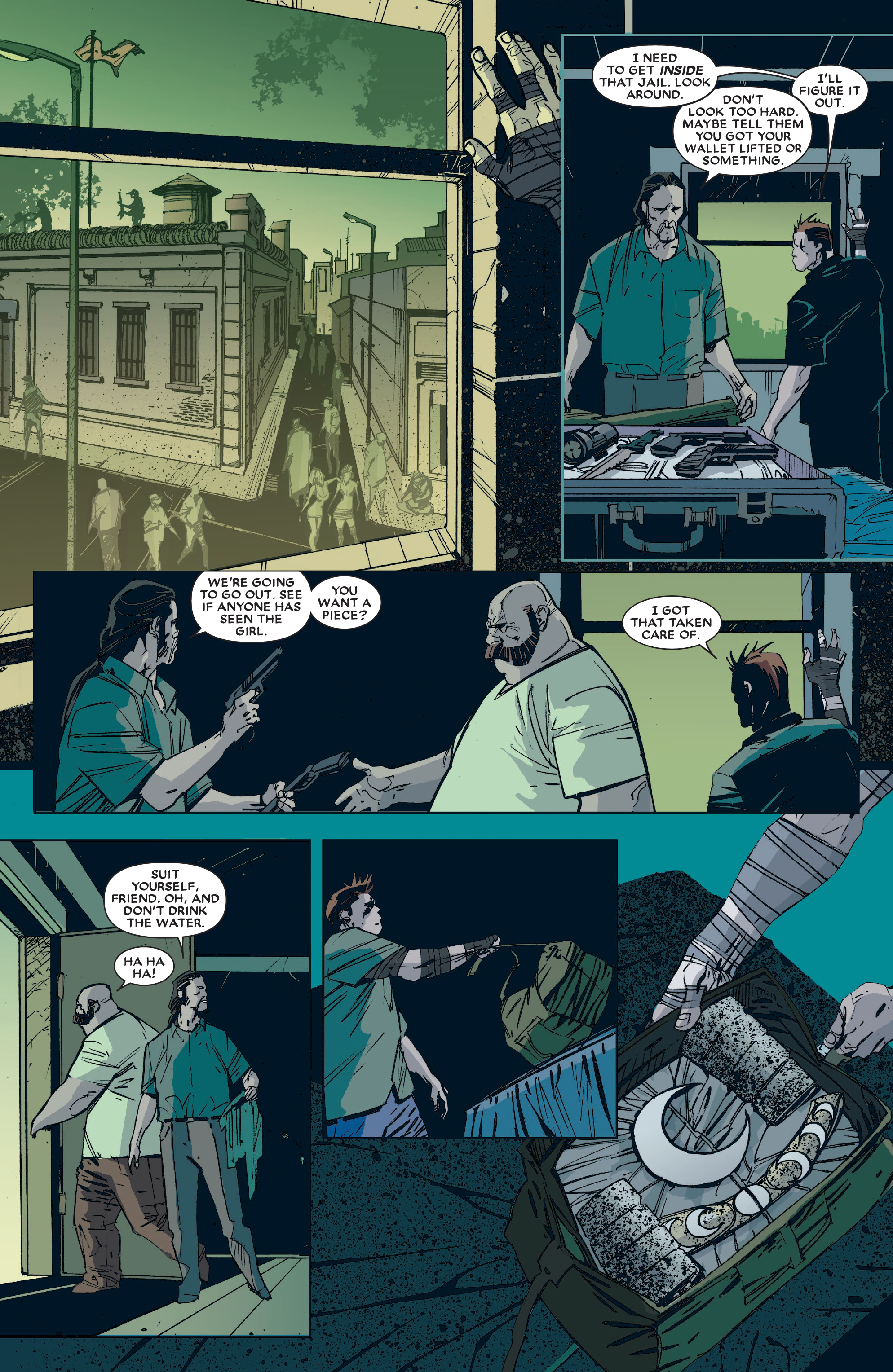 Read online Moon Knight by Huston, Benson & Hurwitz Omnibus comic -  Issue # TPB (Part 7) - 100