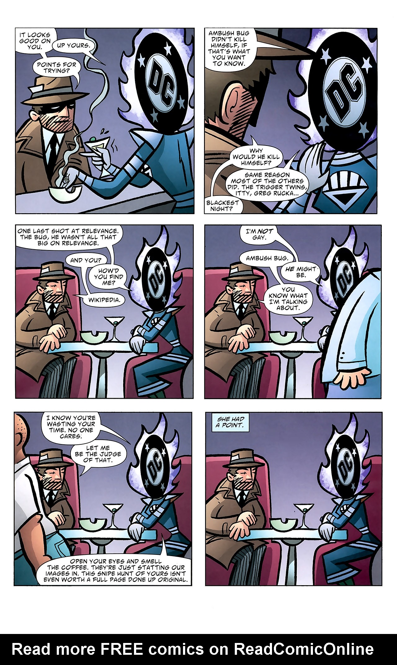 Read online Ambush Bug: Year None comic -  Issue #7 - 5