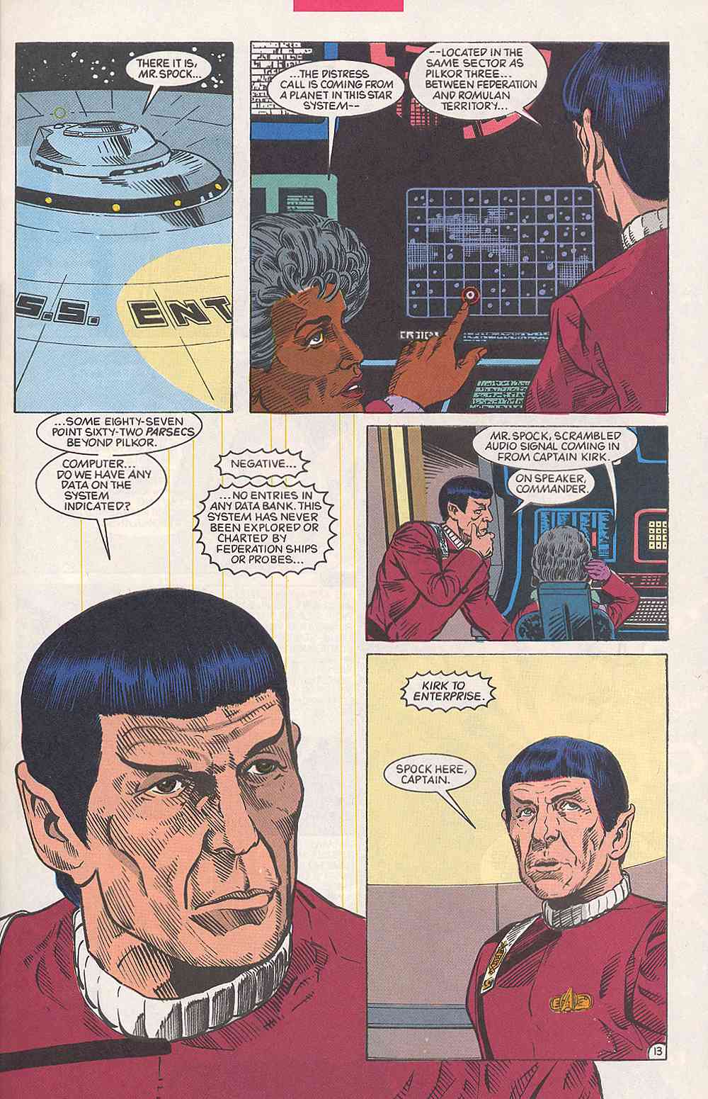 Read online Star Trek (1989) comic -  Issue #27 - 13