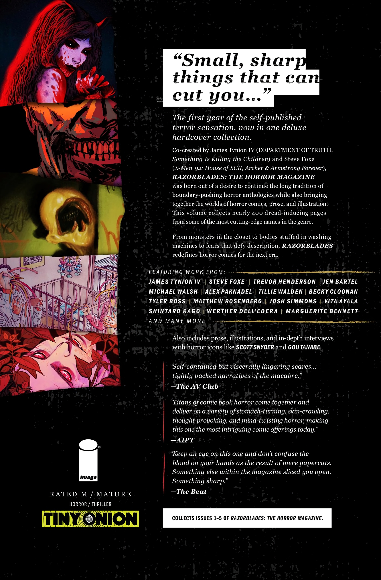 Read online Razorblades: The Horror Magazine comic -  Issue # _Year One Omnibus (Part 4) - 107