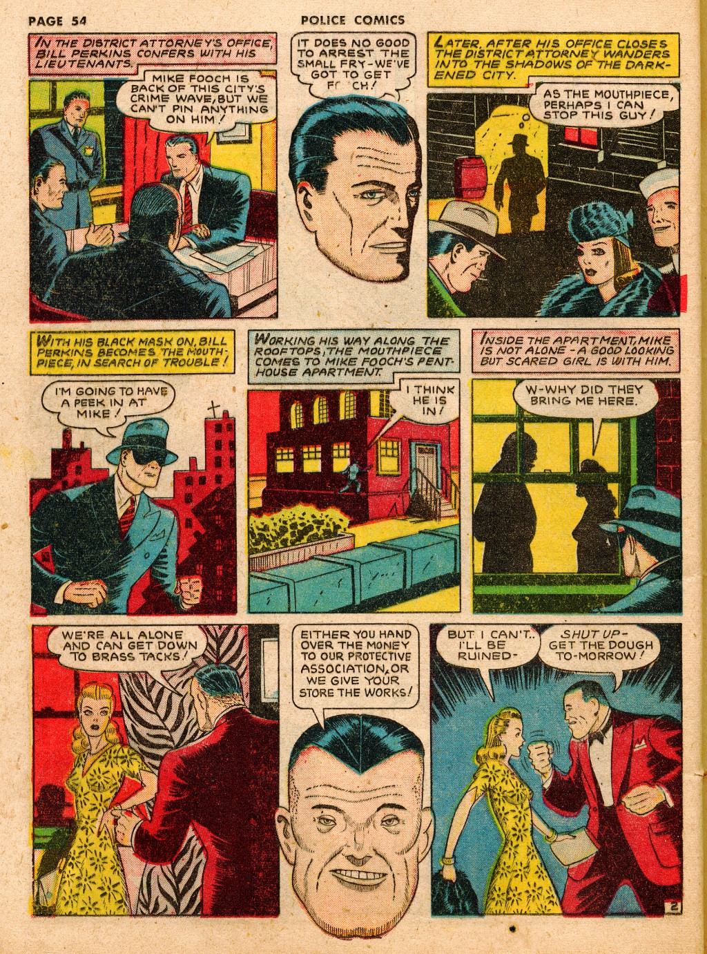 Read online Police Comics comic -  Issue #9 - 63