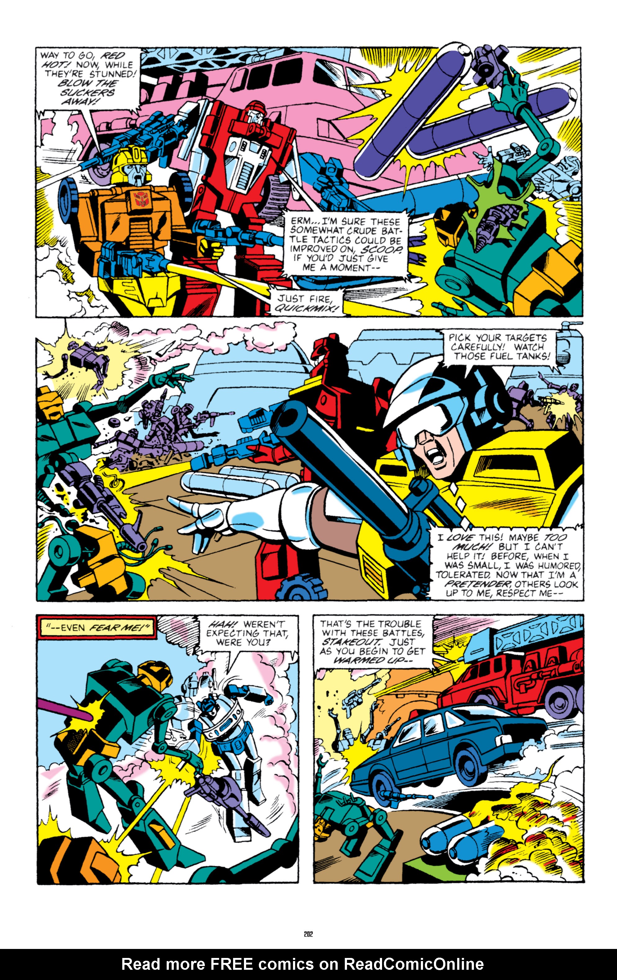 Read online The Transformers Classics comic -  Issue # TPB 5 - 203