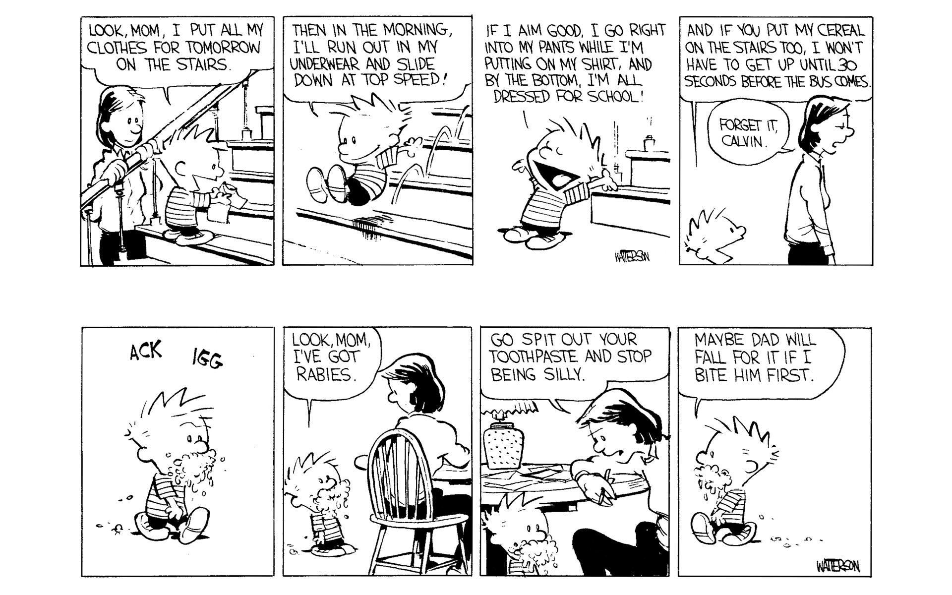 Read online Calvin and Hobbes comic -  Issue #2 - 46