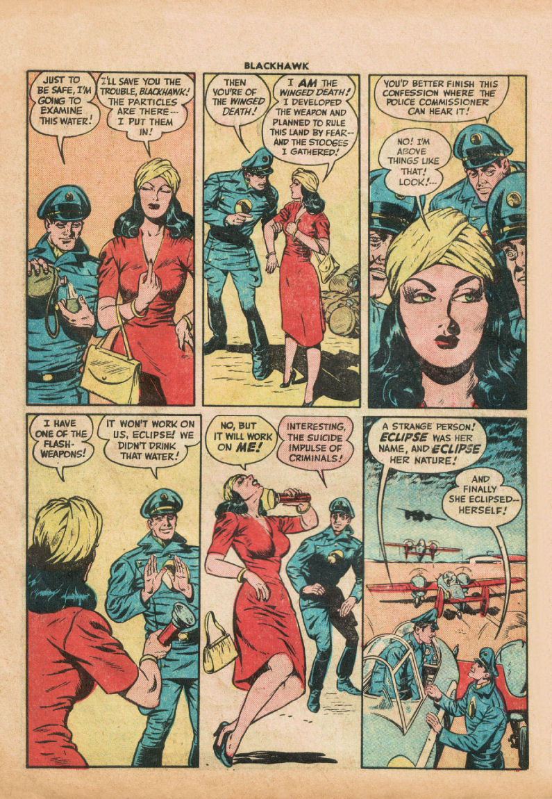 Read online Blackhawk (1957) comic -  Issue #12 - 14