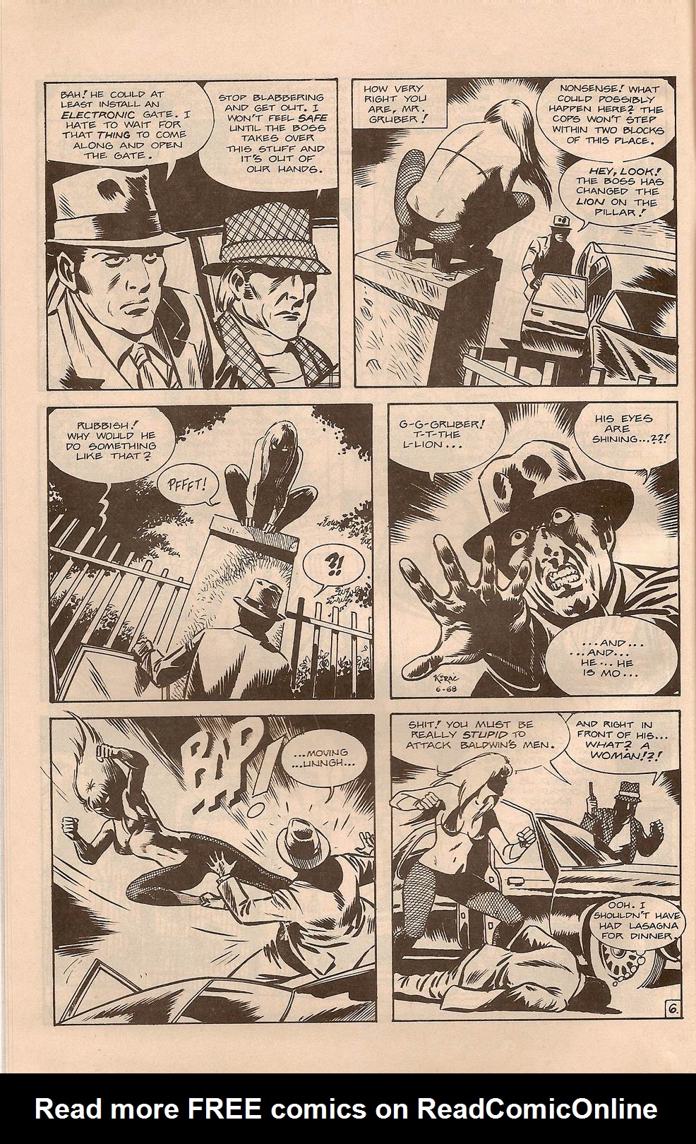 Read online Cat Claw comic -  Issue #3 - 8