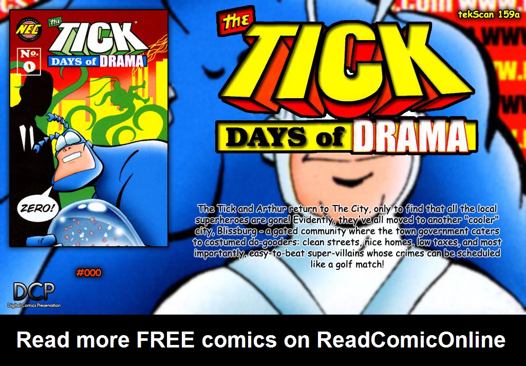 Read online The Tick: Days of Drama comic -  Issue #0 - 13
