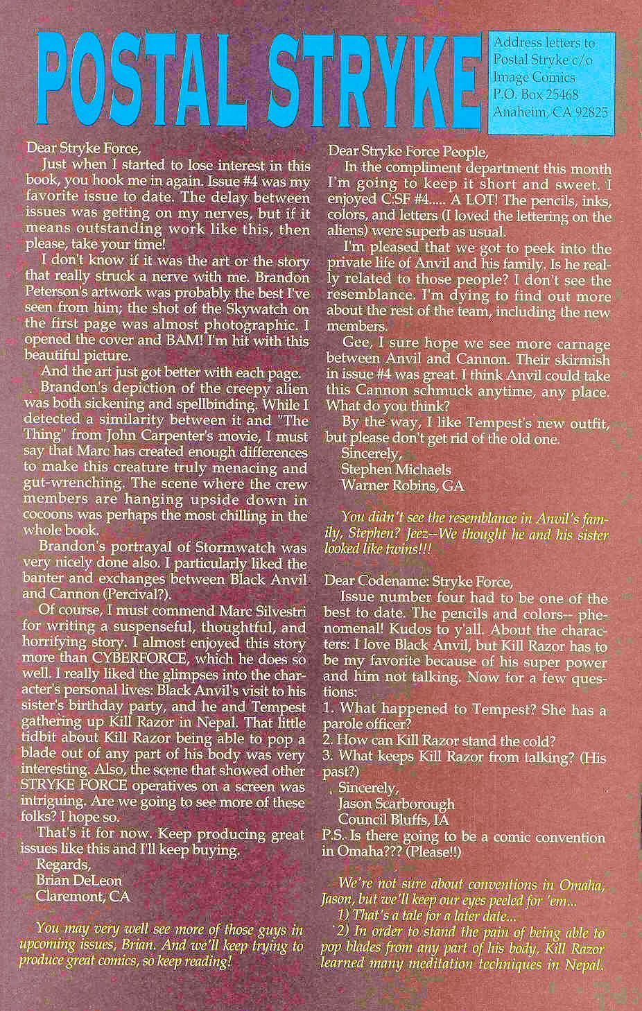 Read online Codename: Strykeforce comic -  Issue #5 - 30