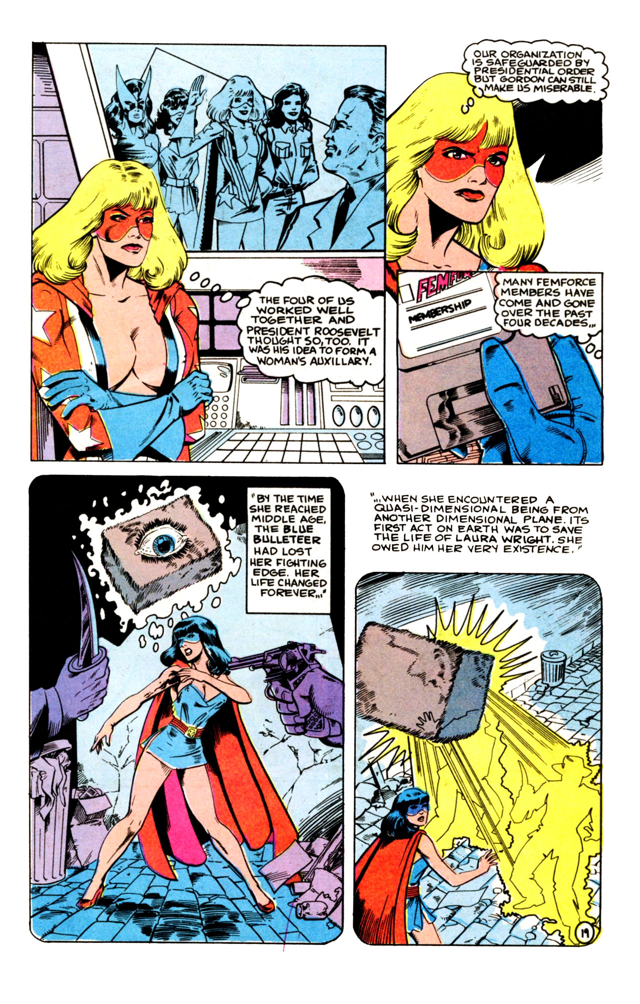 Read online Untold Origin of FemForce comic -  Issue # Full - 21