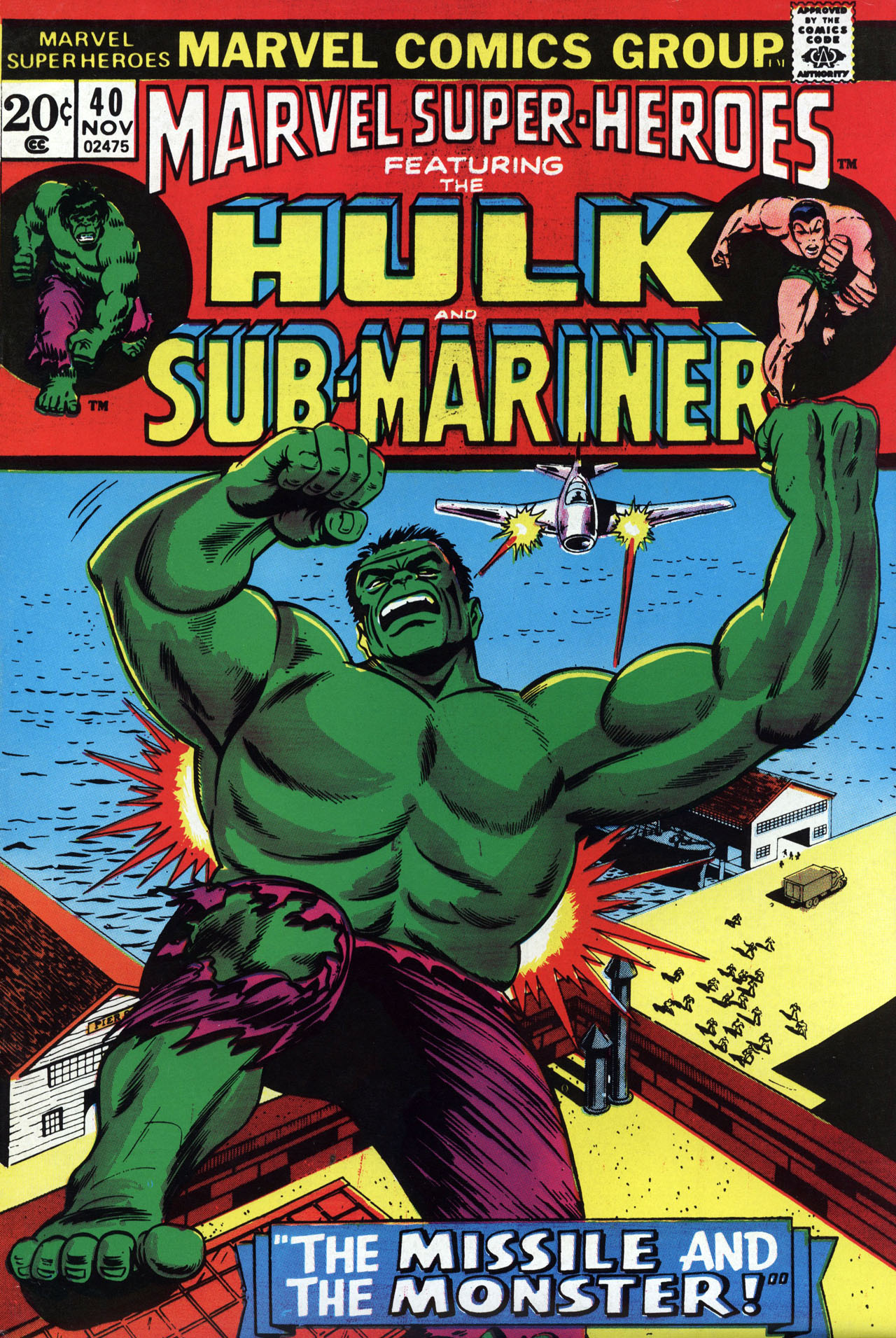Read online Marvel Super-Heroes comic -  Issue #40 - 1