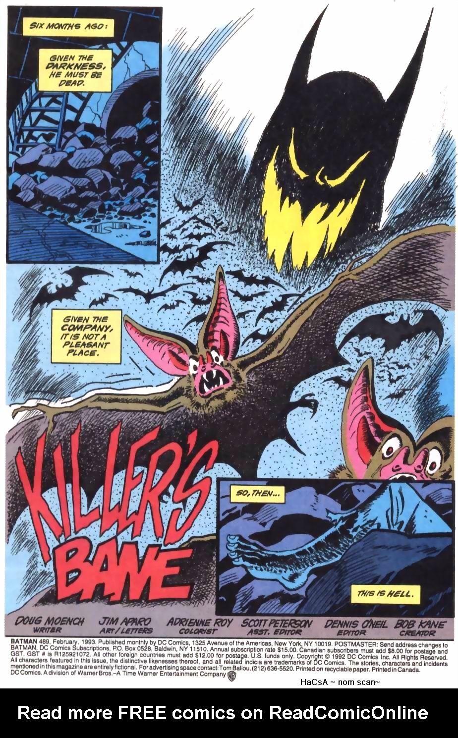 <{ $series->title }} issue Batman: Knightfall Broken Bat - Issue #0a - Page 2