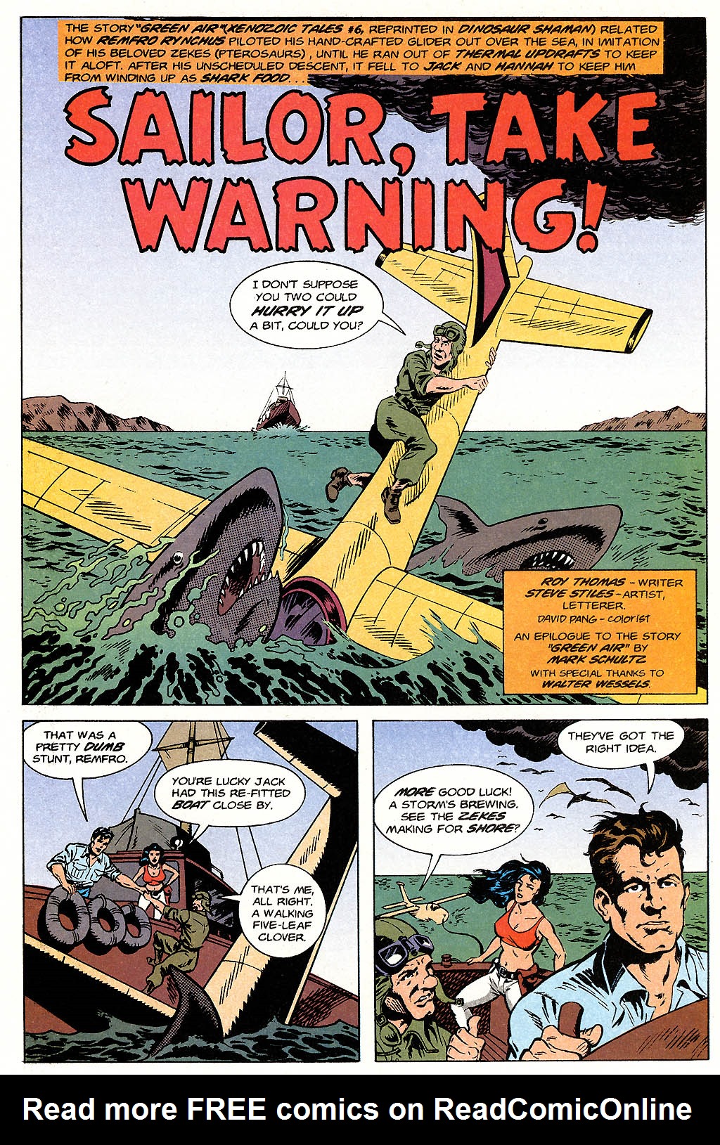 Read online Cadillacs and Dinosaurs comic -  Issue #2 - 28