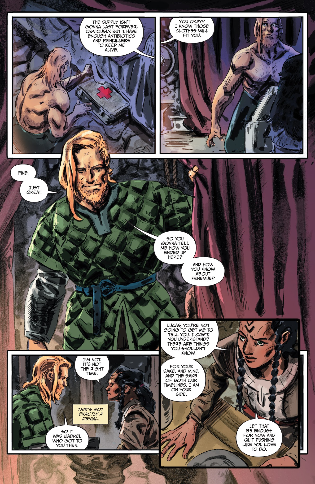 Read online Lucas Stand: Inner Demons comic -  Issue #2 - 13