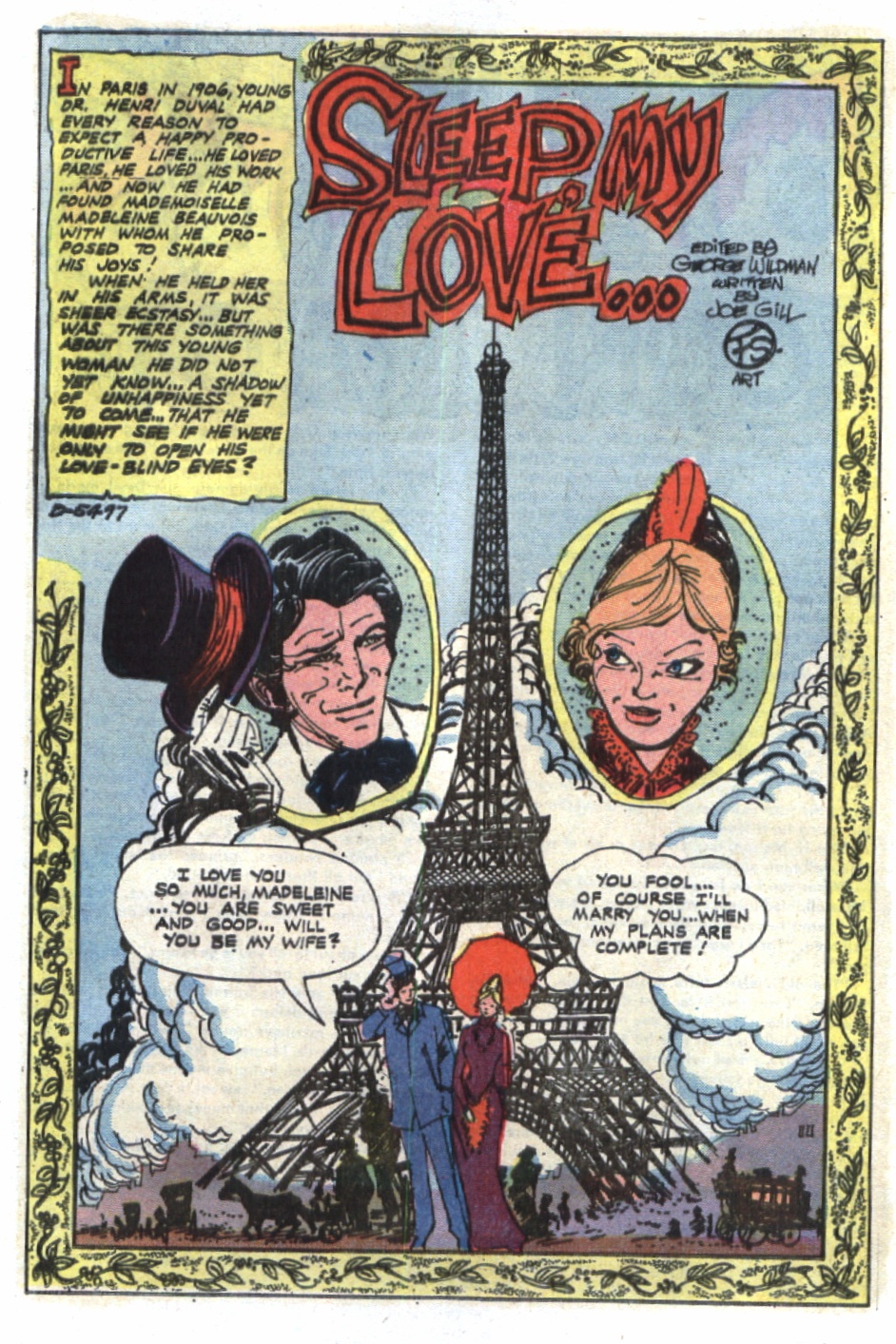 Read online Haunted Love (1973) comic -  Issue #6 - 12