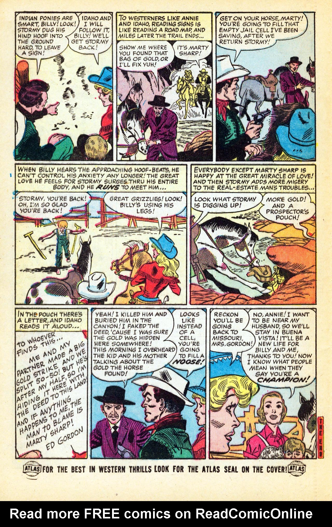 Read online Annie Oakley comic -  Issue #5 - 32