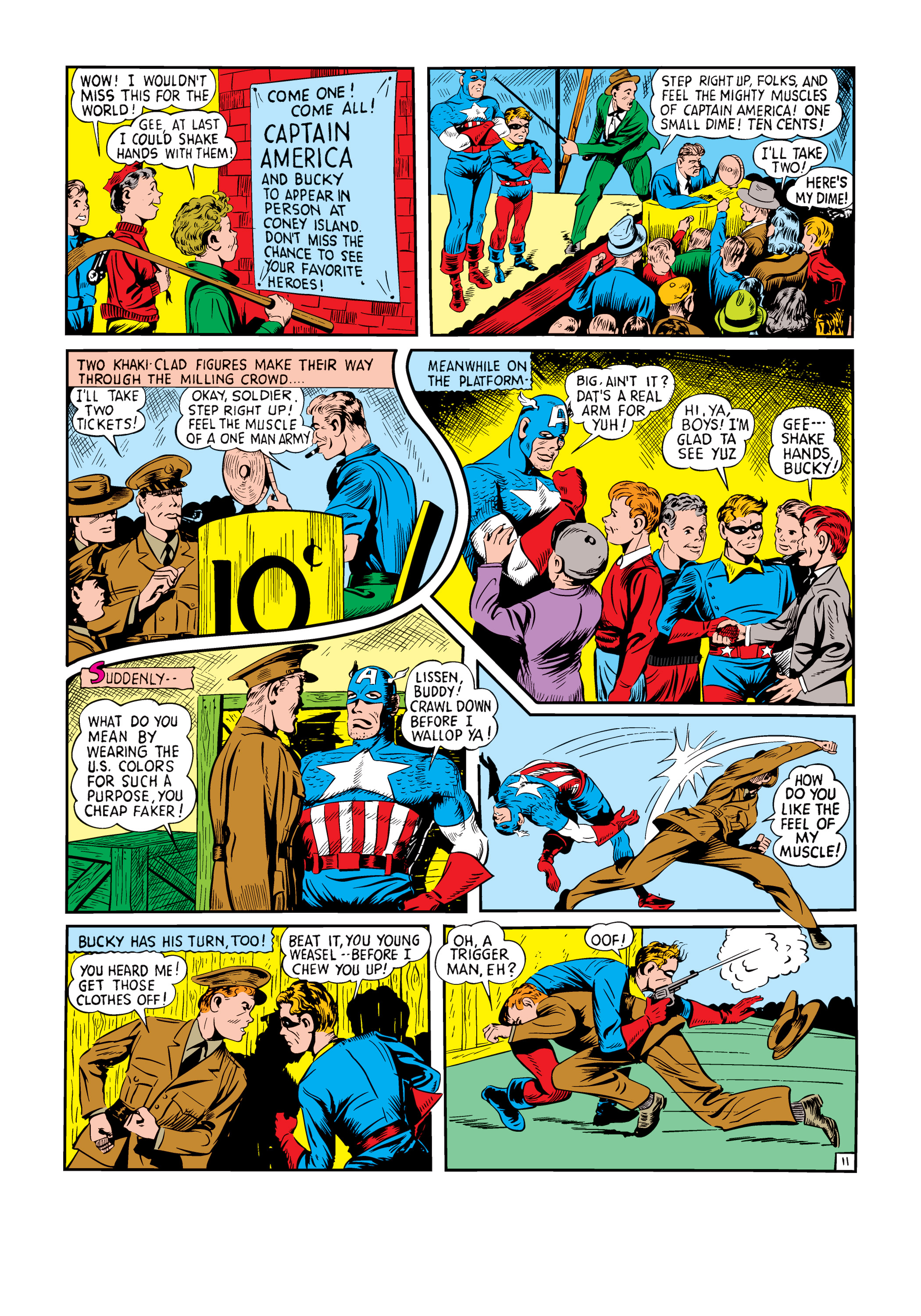 Read online Marvel Masterworks: Golden Age Captain America comic -  Issue # TPB 1 (Part 2) - 54