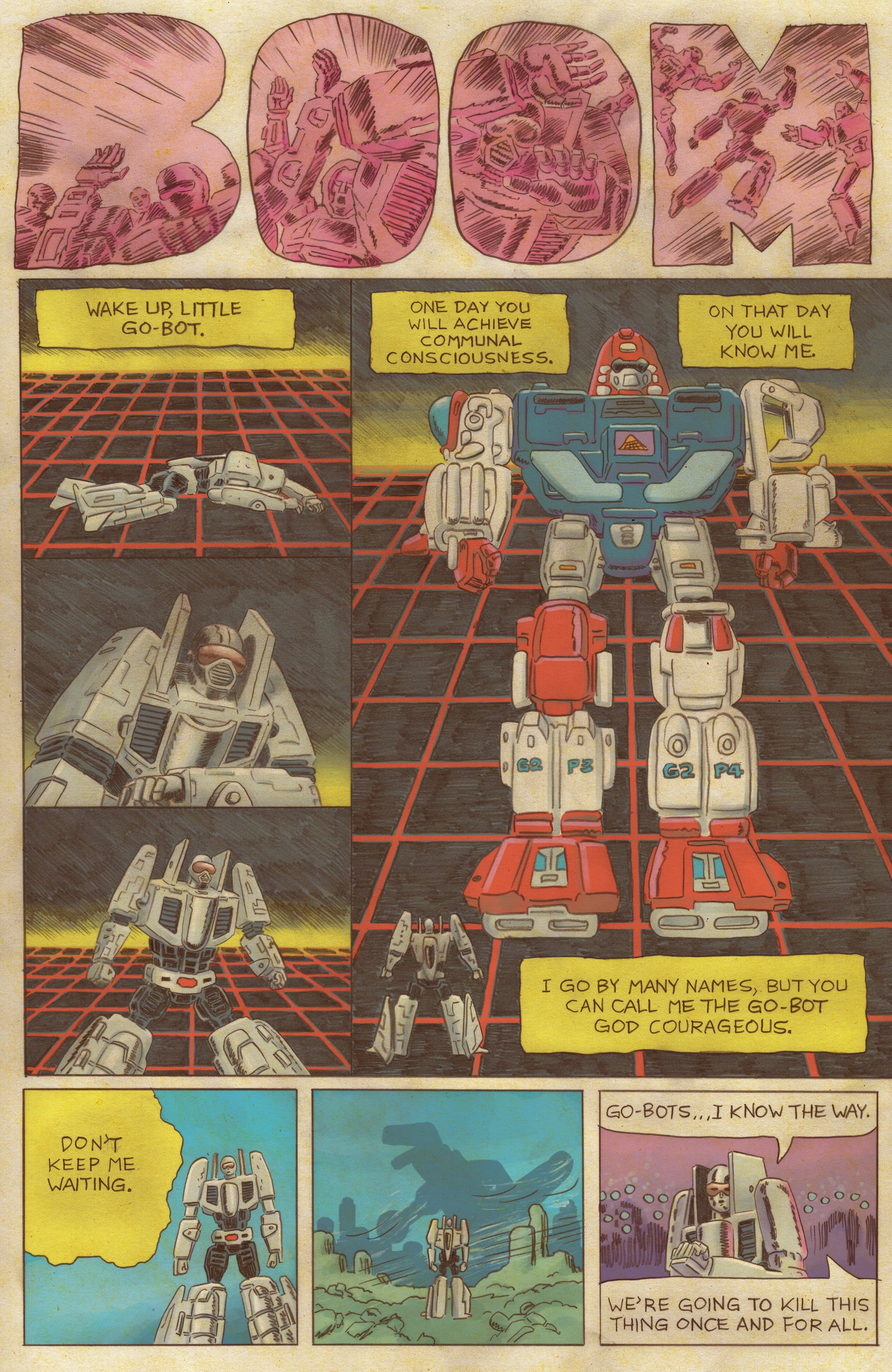 Read online Go-Bots comic -  Issue #4 - 7