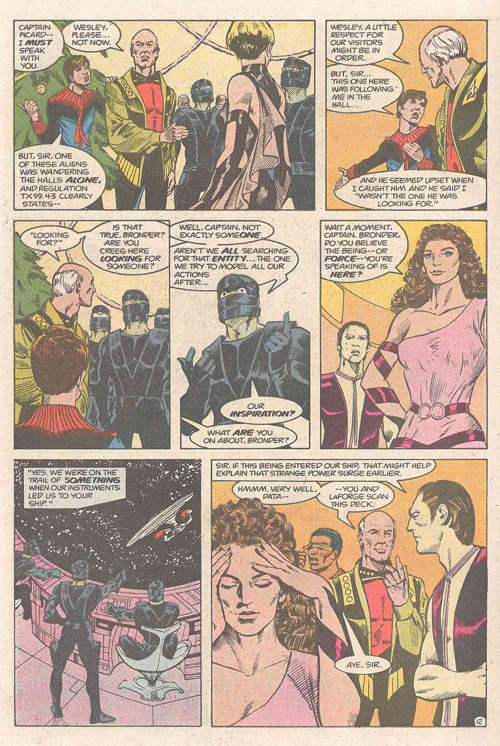 Read online Star Trek: The Next Generation (1988) comic -  Issue #2 - 13