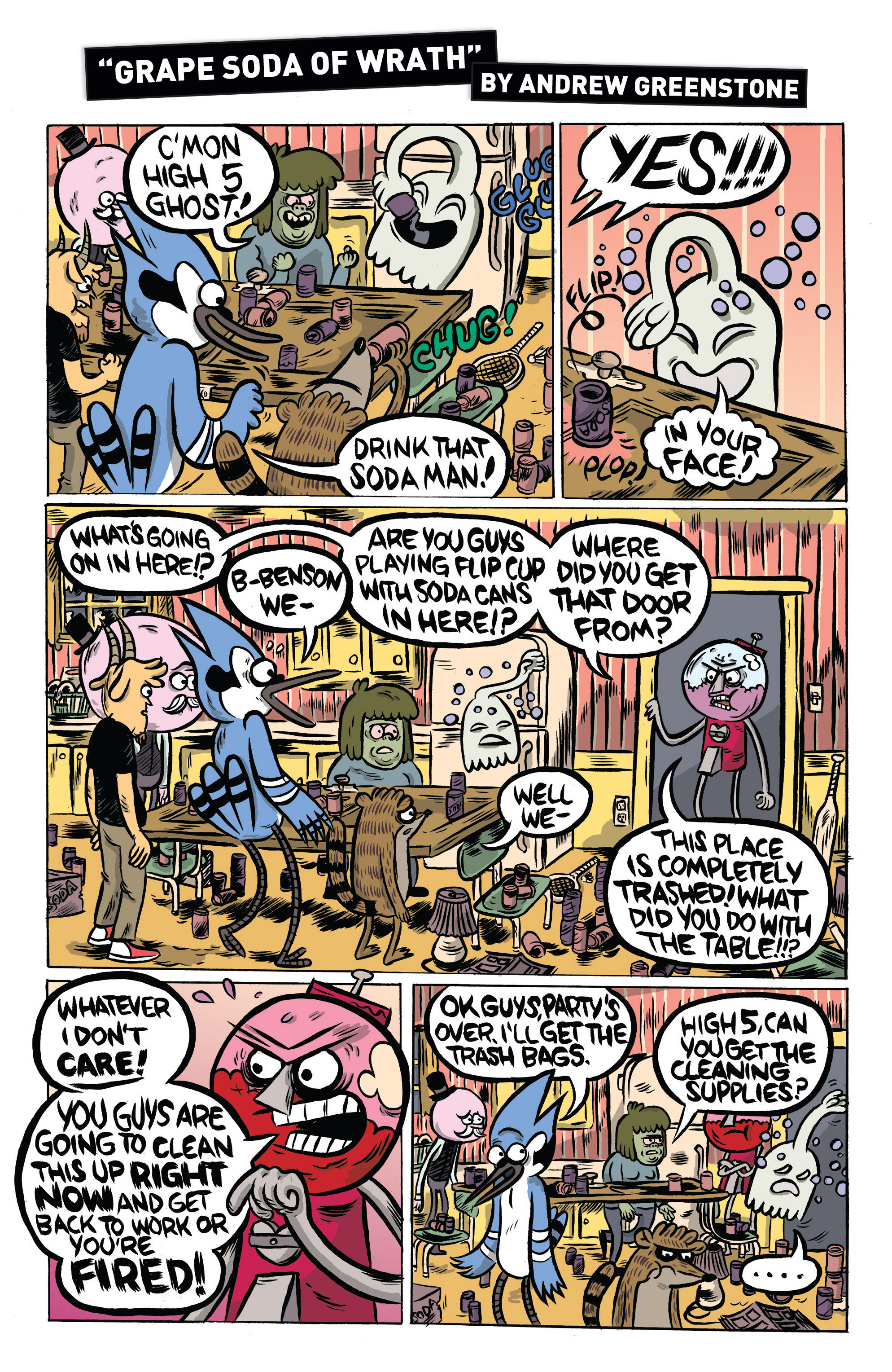 Read online Regular Show comic -  Issue #10 - 22